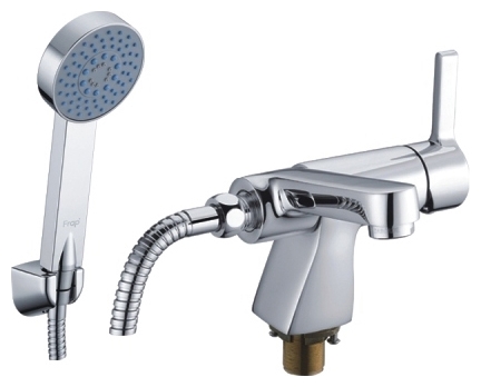 Смеситель д/раковины GAPPO G1204 латунь /хром (Ø35, на гайке, с гигиенич. лейкой) - изображение №1