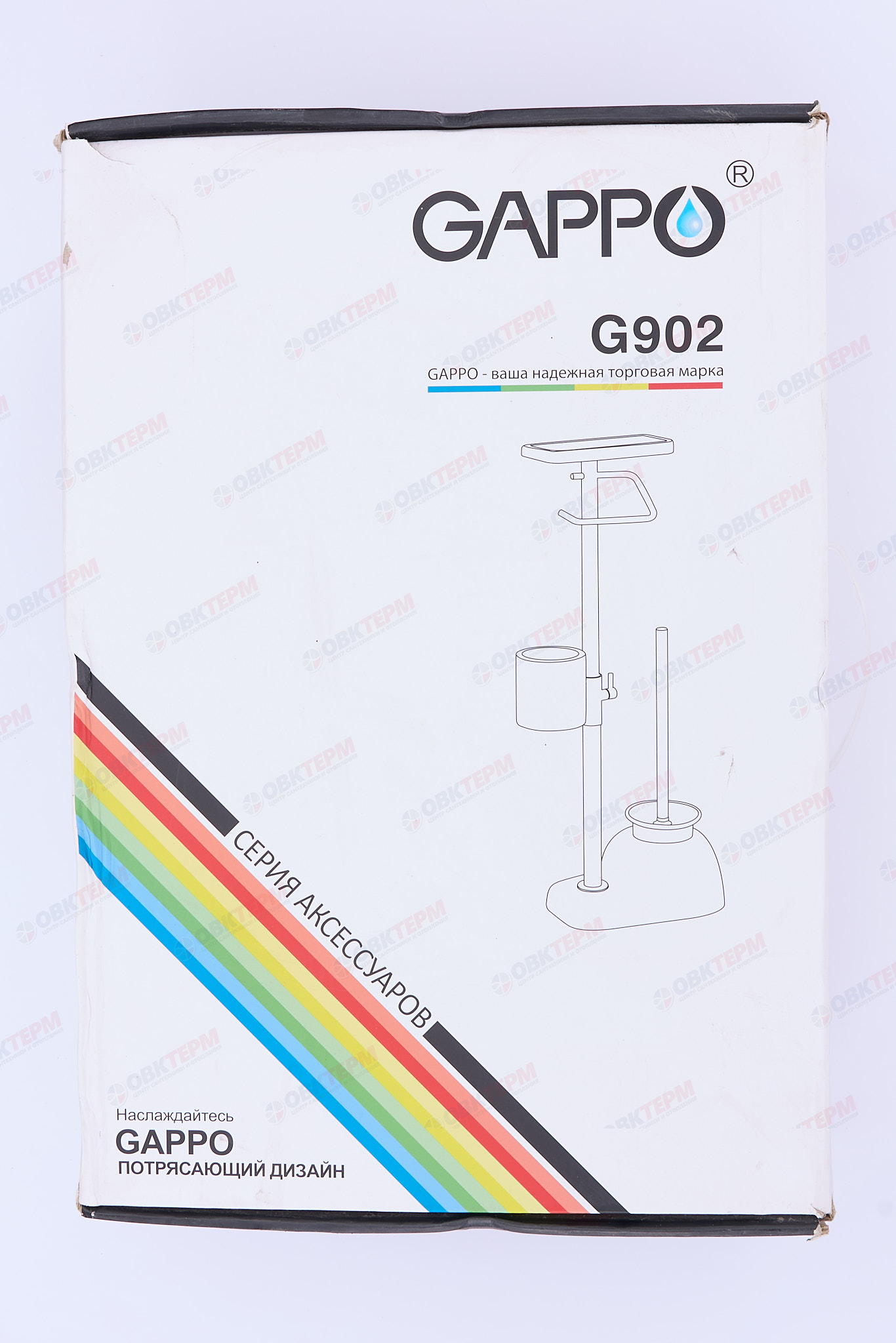 Стойка 4-х функц д/ван хром  G902            GAPPO - Изображение №5