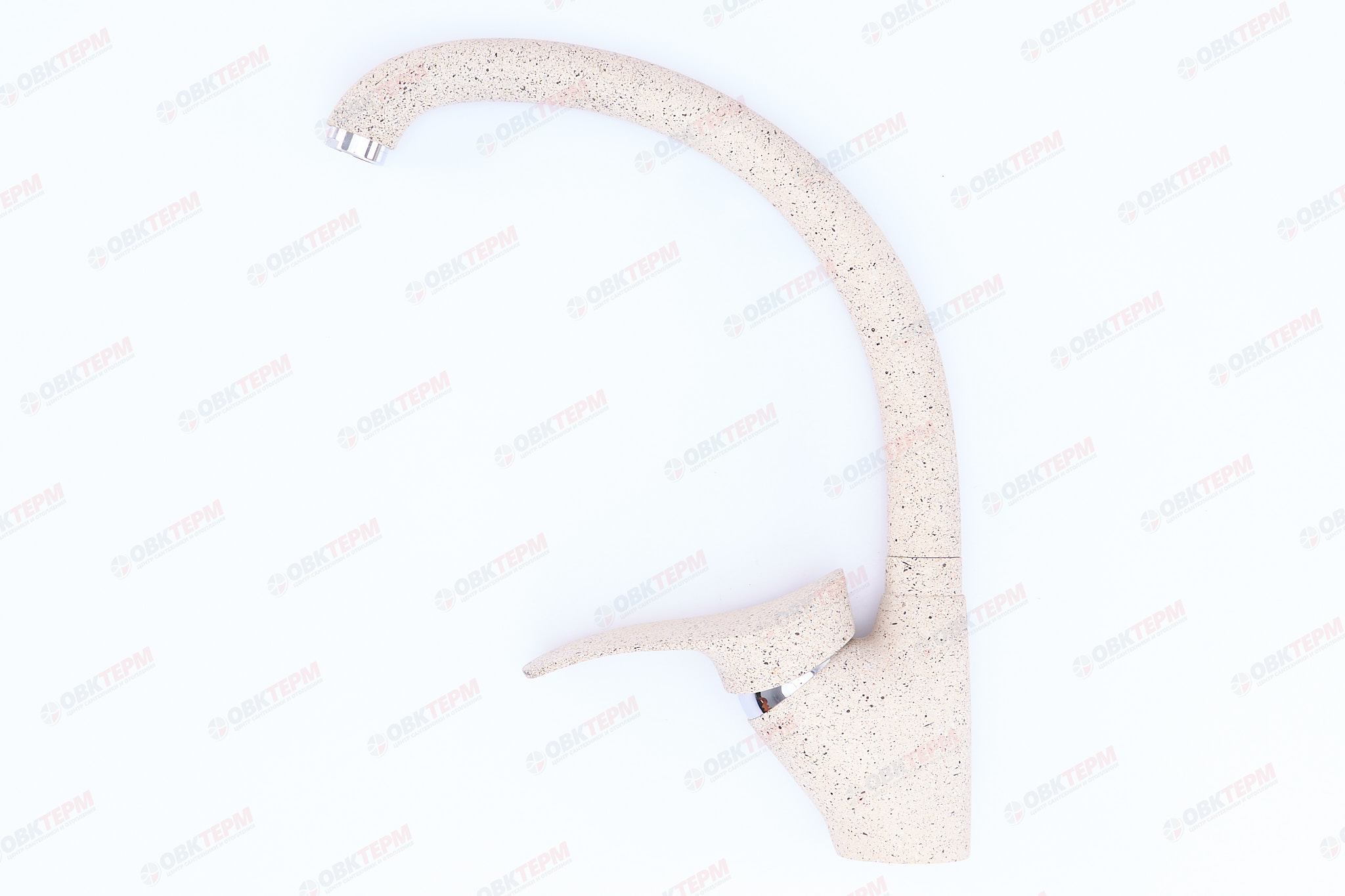 Смеситель д/кухни Ulgran 001 (302)  (песочный) - Изображение №4