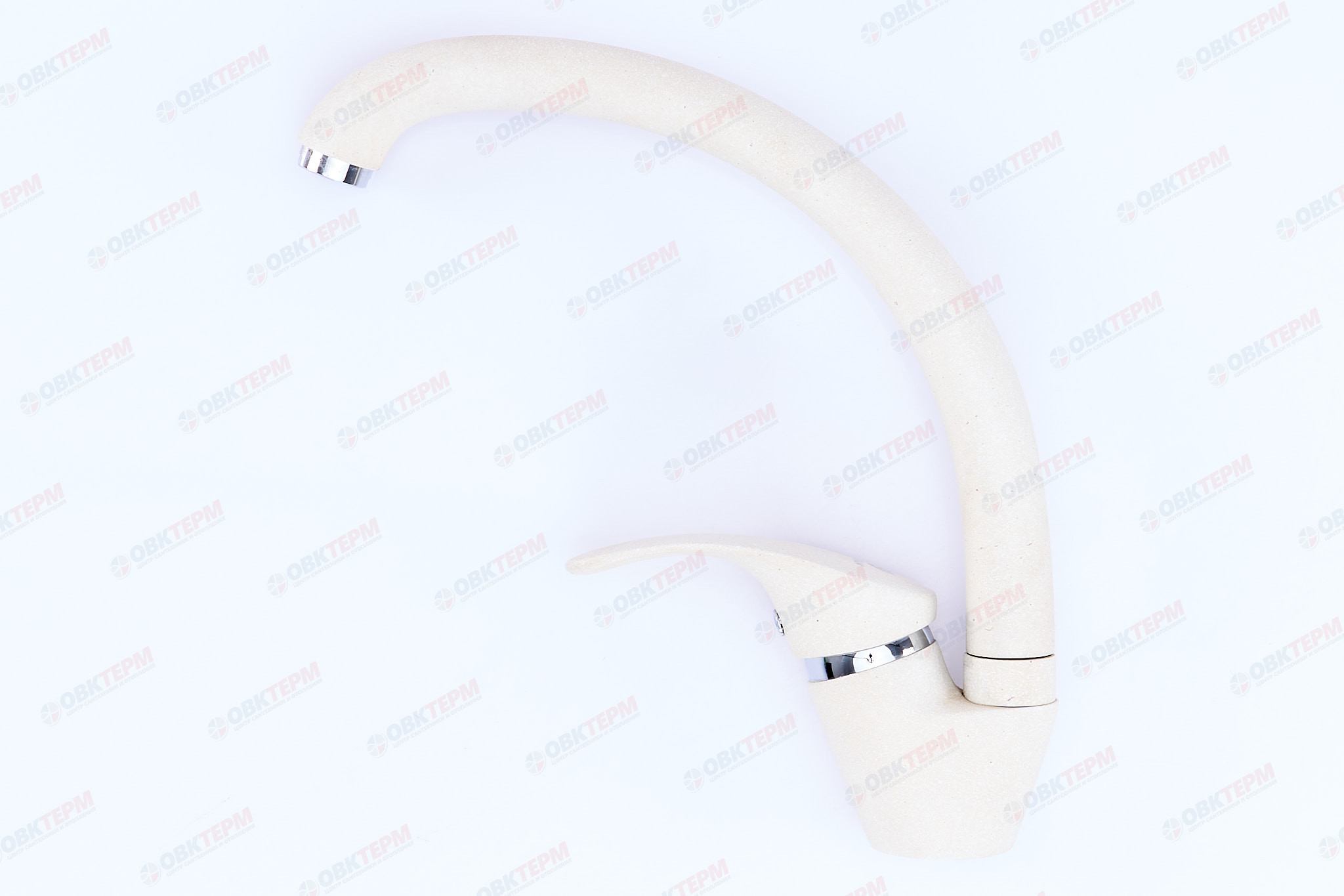 Смеситель д/кухни Ulgran для кухни 007 (331)  (белый) - Изображение №4