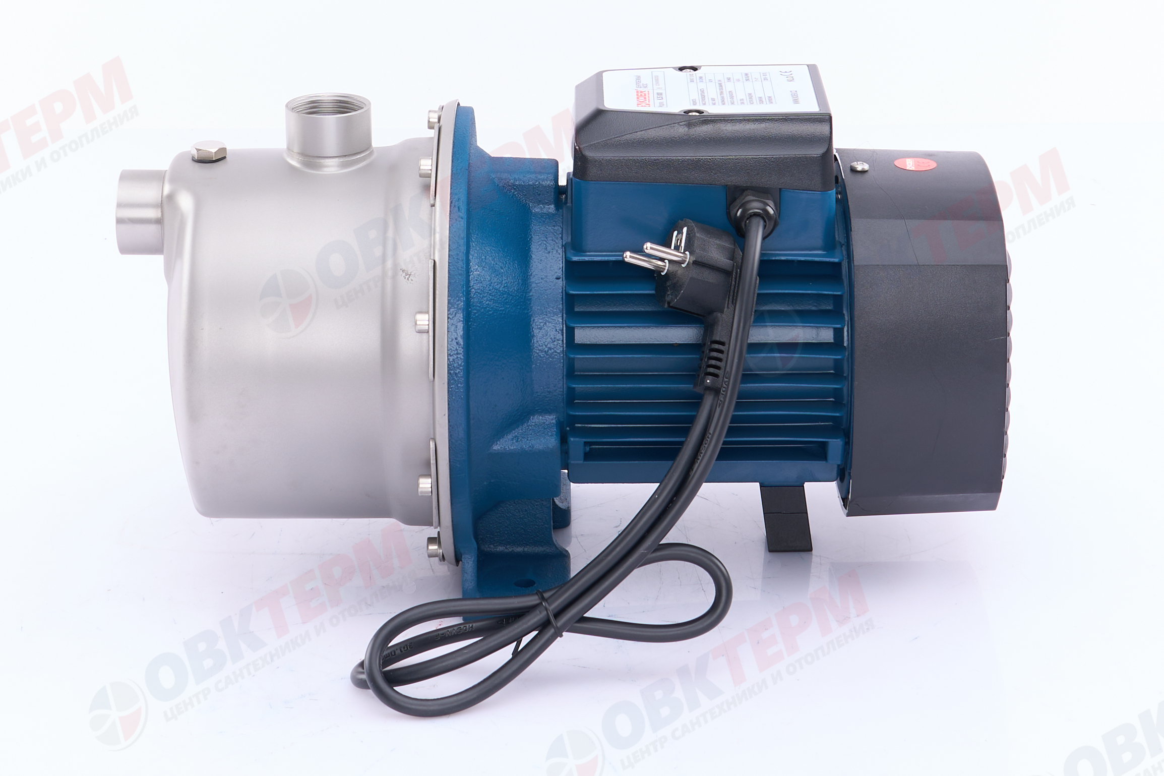 Насос центробежный  KJS 800 KOER (нерж)   (0,8кВт/50л.м./42м.) - Изображение №3