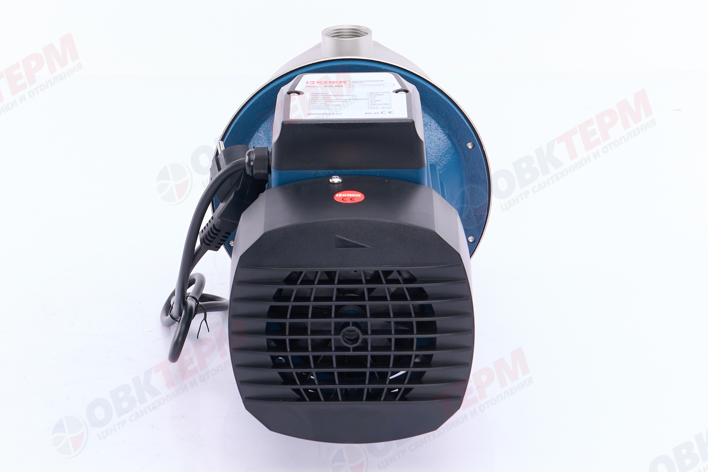 Насос центробежный  KJS 800 KOER (нерж)   (0,8кВт/50л.м./42м.) - Изображение №5