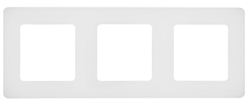Рамка 3-м белая IEK Inspiria (Legrand) - Изображение №2