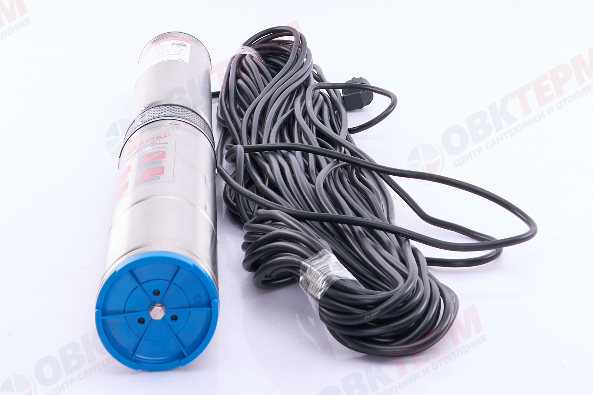 Насос погружной   4KDm   3/9  40M KOER (0,55кВт/55л.м./64м/40м кабеля) - миниатюра №4