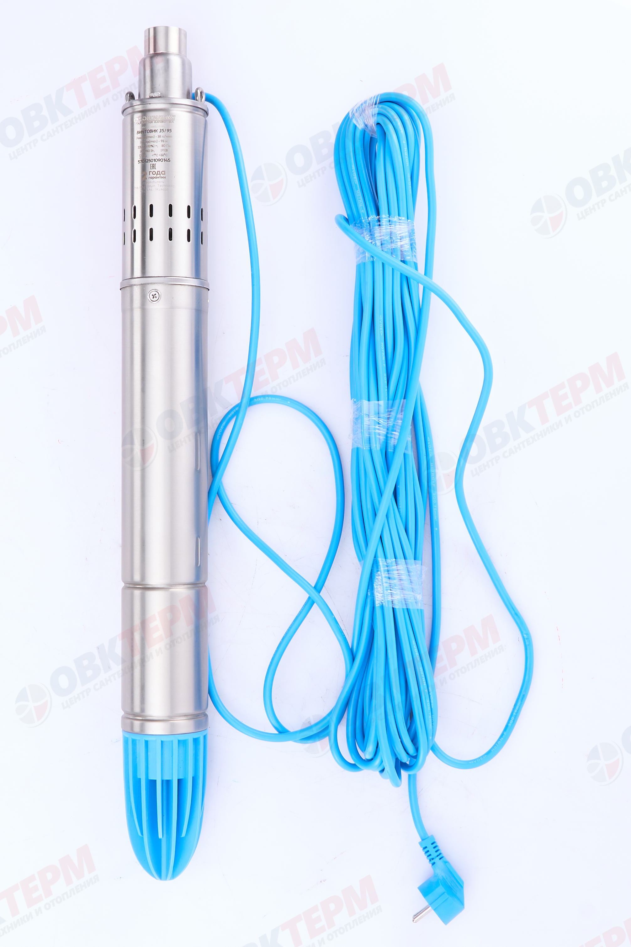 Насос погружной Винтовик  35/95  Джилекс  (0,95кВт/35л.м./95м/20 м.к) - миниатюра №2