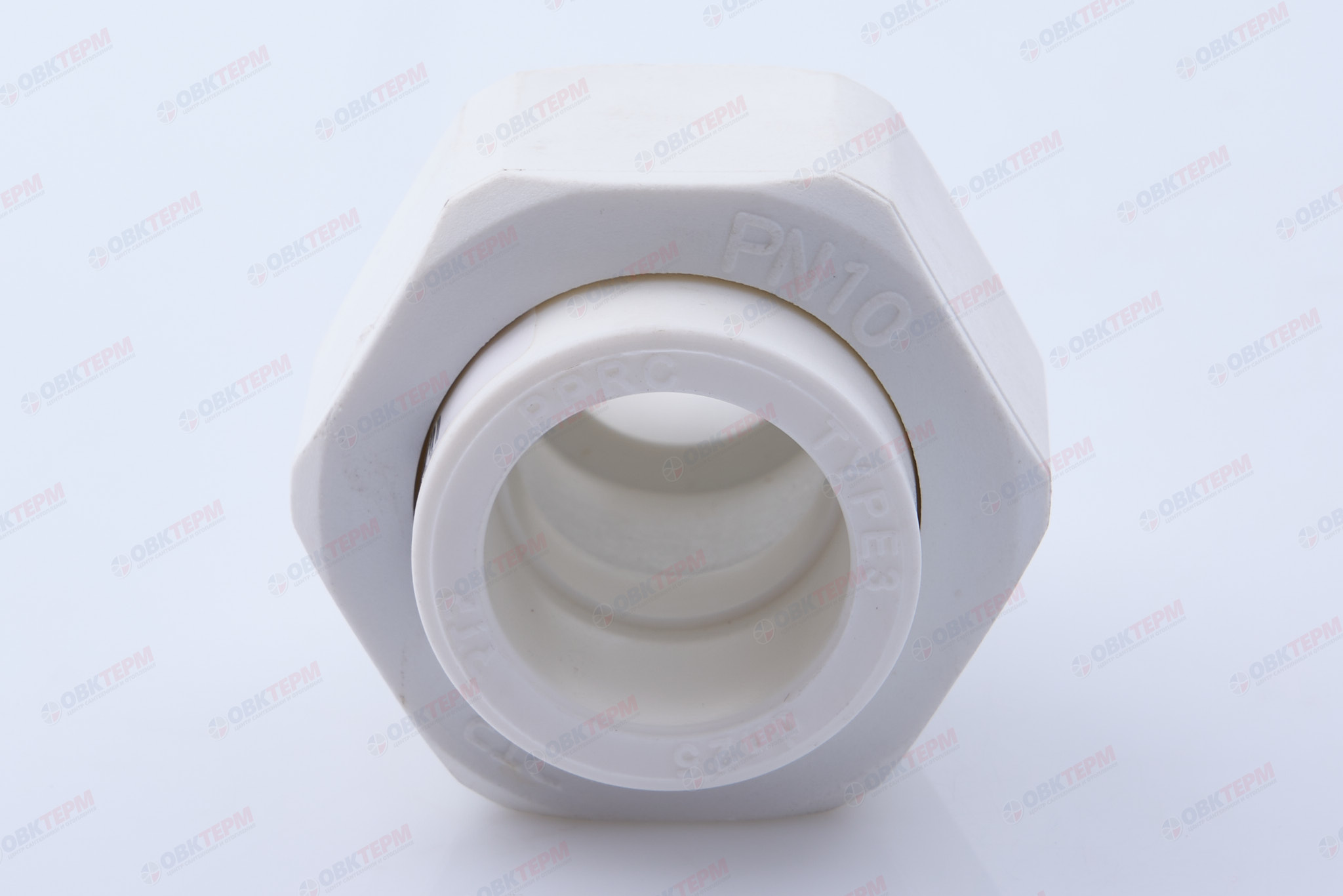 Разборное соединение  25 * 3/4"  Н   PPSU  (ПЛАСТИК)   БЕЛАЯ PP-R    (RTP)    (200/20) - миниатюра №5