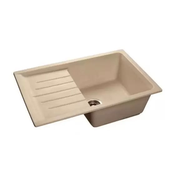 Мойка прямоугольная 760*500*200 мм  GRANMILL 22 песок матовая - изображение №1