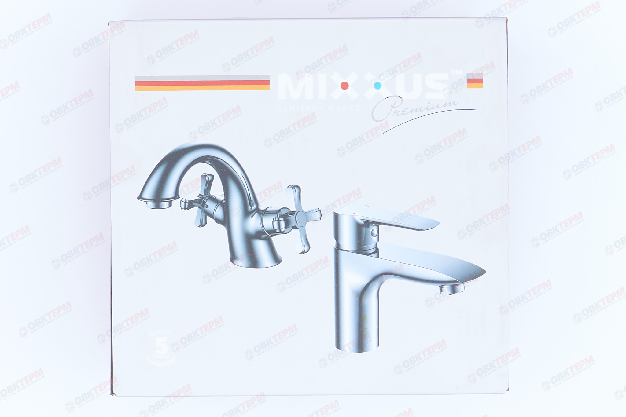 Смеситель д/умывальника буксовый MIXXUS PREMIUM RETRO 161 (10 шт/ящ) - миниатюра №6