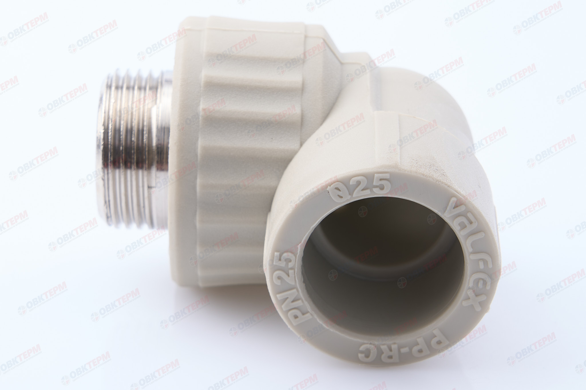 Угол с МРН  25 * 3/4"      (VALFEX)  серый  (75/15) - миниатюра №4