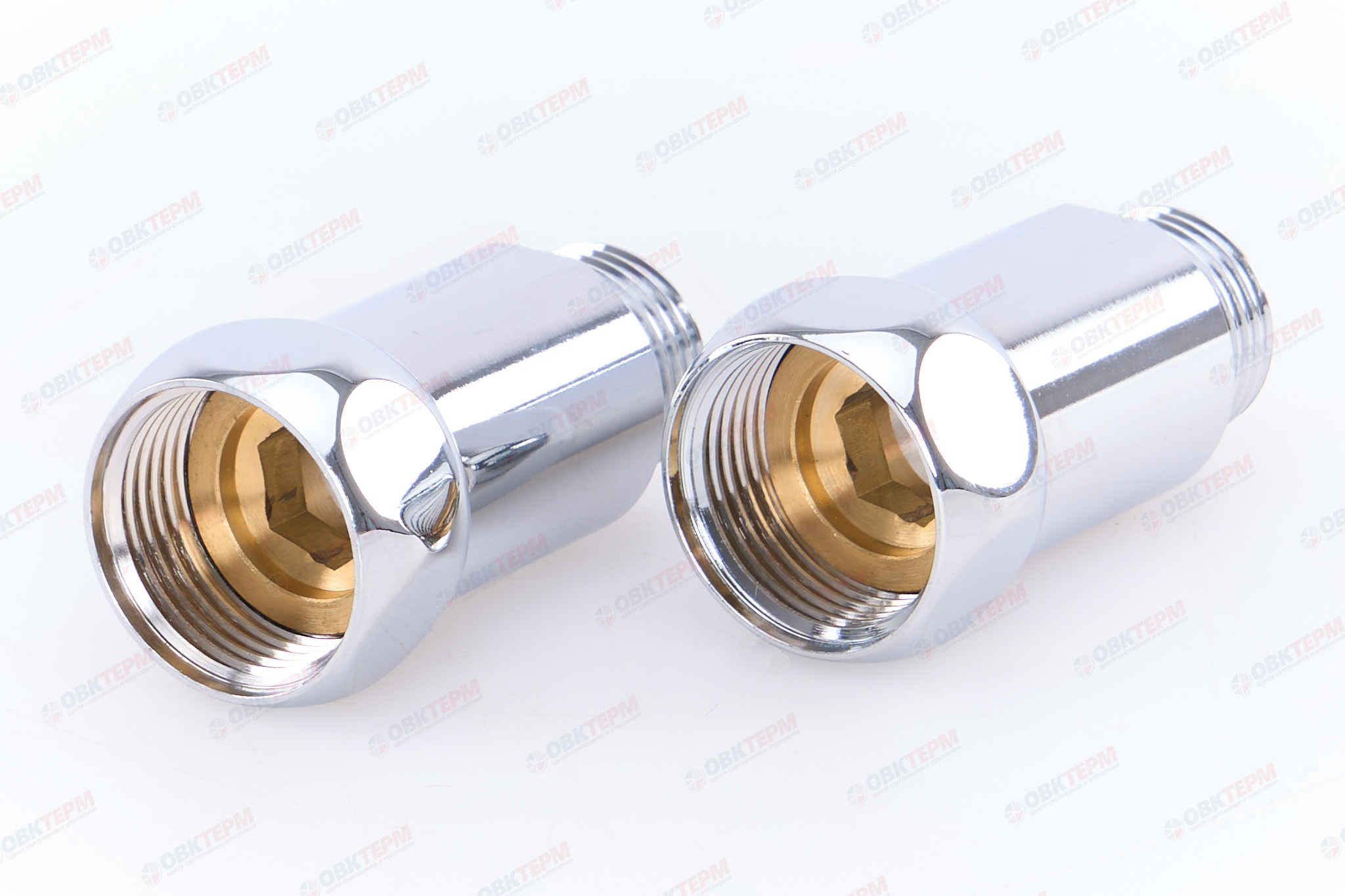 Соединитель для полотенцесушителя   3/4"-3/4" ВН (пара) TIM - изображение №1