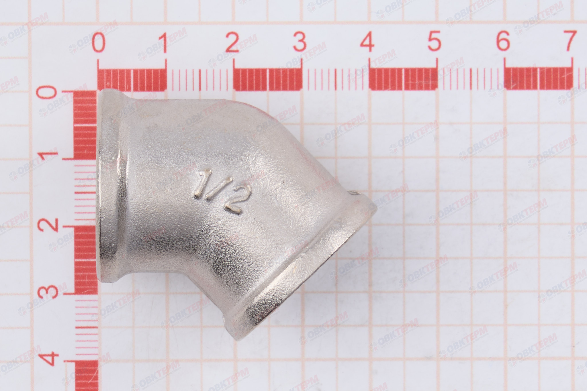 Угол 45    1/2" вв      никель (Valtec)   (10уп/160ящ) - миниатюра №7