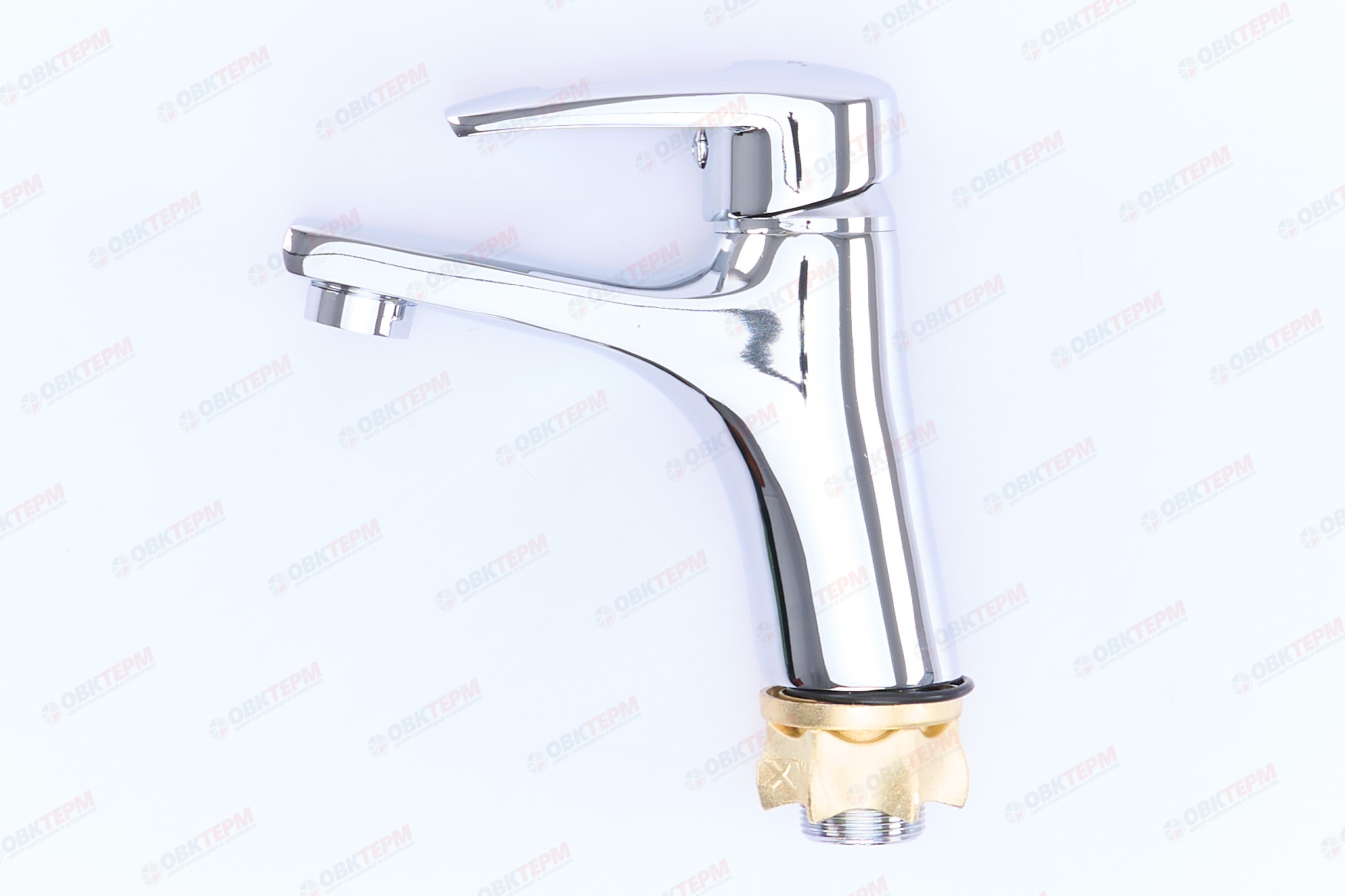 Смеситель д/умывальника ZERIX UNO-A446 ГАЙКА (10 шт/ящ) - миниатюра №3