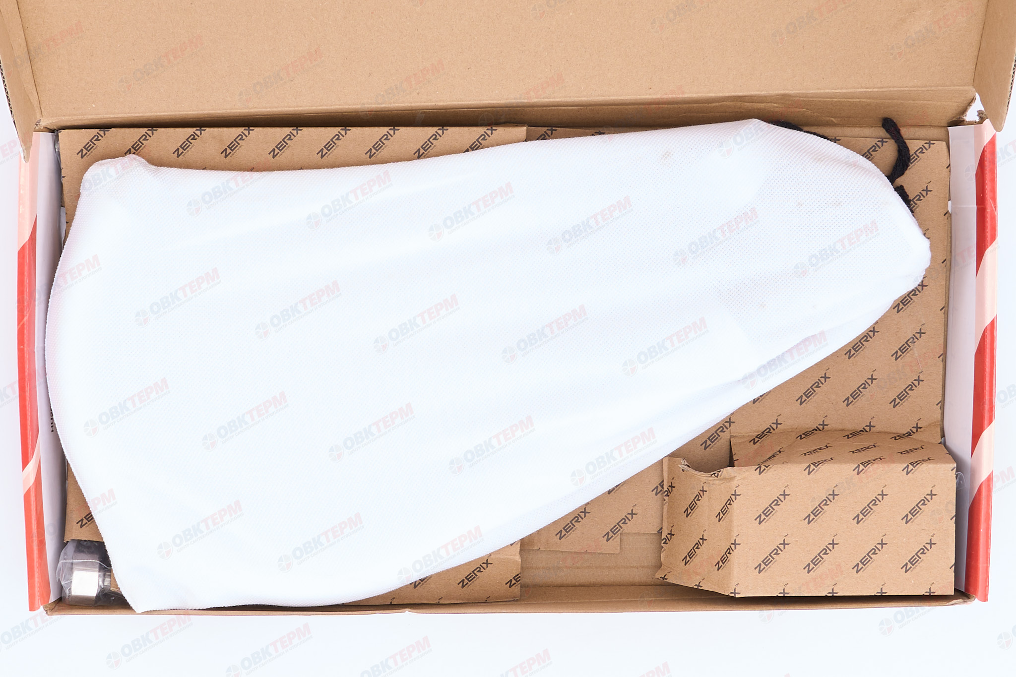 Смеситель д/кухни нерж/сталь ZERIX MADRID-011 WHITE (белый) (10 шт/ящ) - миниатюра №6