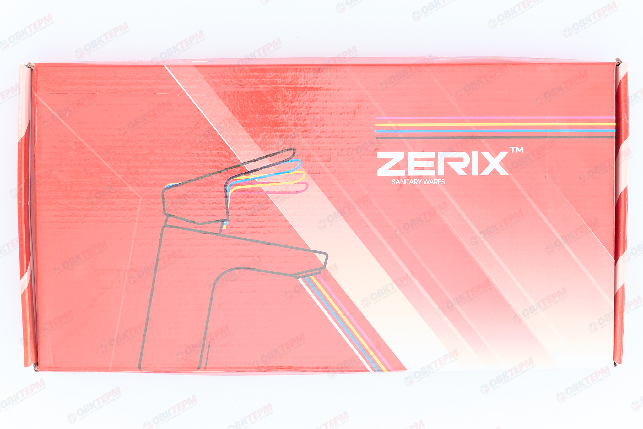 Смеситель д/кухни нерж/сталь ZERIX MADRID-011 WHITE (белый) (10 шт/ящ) - миниатюра №7