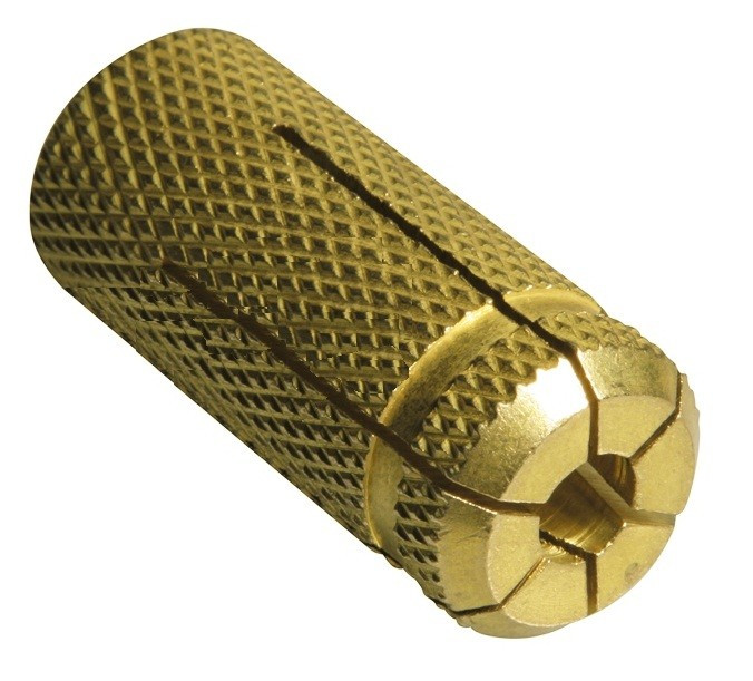 Анкер (цанга) латунный М8 10х30 (20шт,100шт) RIZZEL - Изображение №2