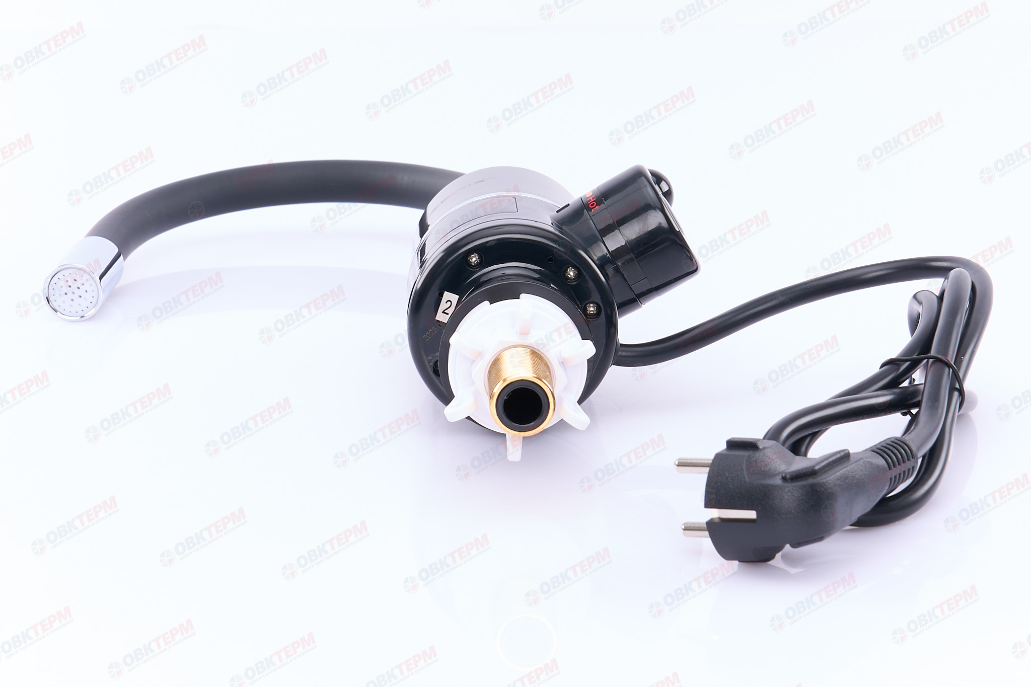 Водонагреватель на мойку ZERIX ELW06-EF-BLACK /инд. темп. /силикон излив /3 kW (12шт/ящ) - Изображение №4