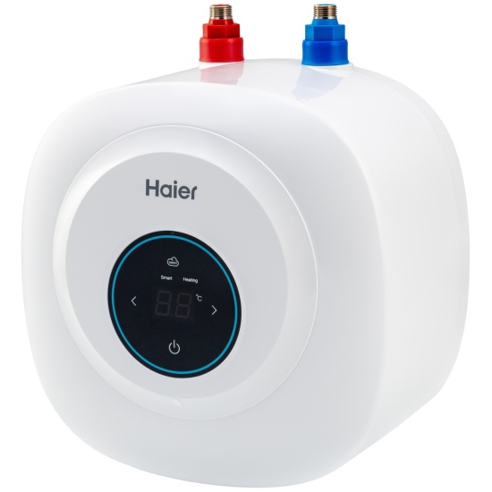 Бойлер  Haier ES          10V -EQ2   (подмоечный,серый,тэн 2 кВт, в340,ш340,г290) - миниатюра №4