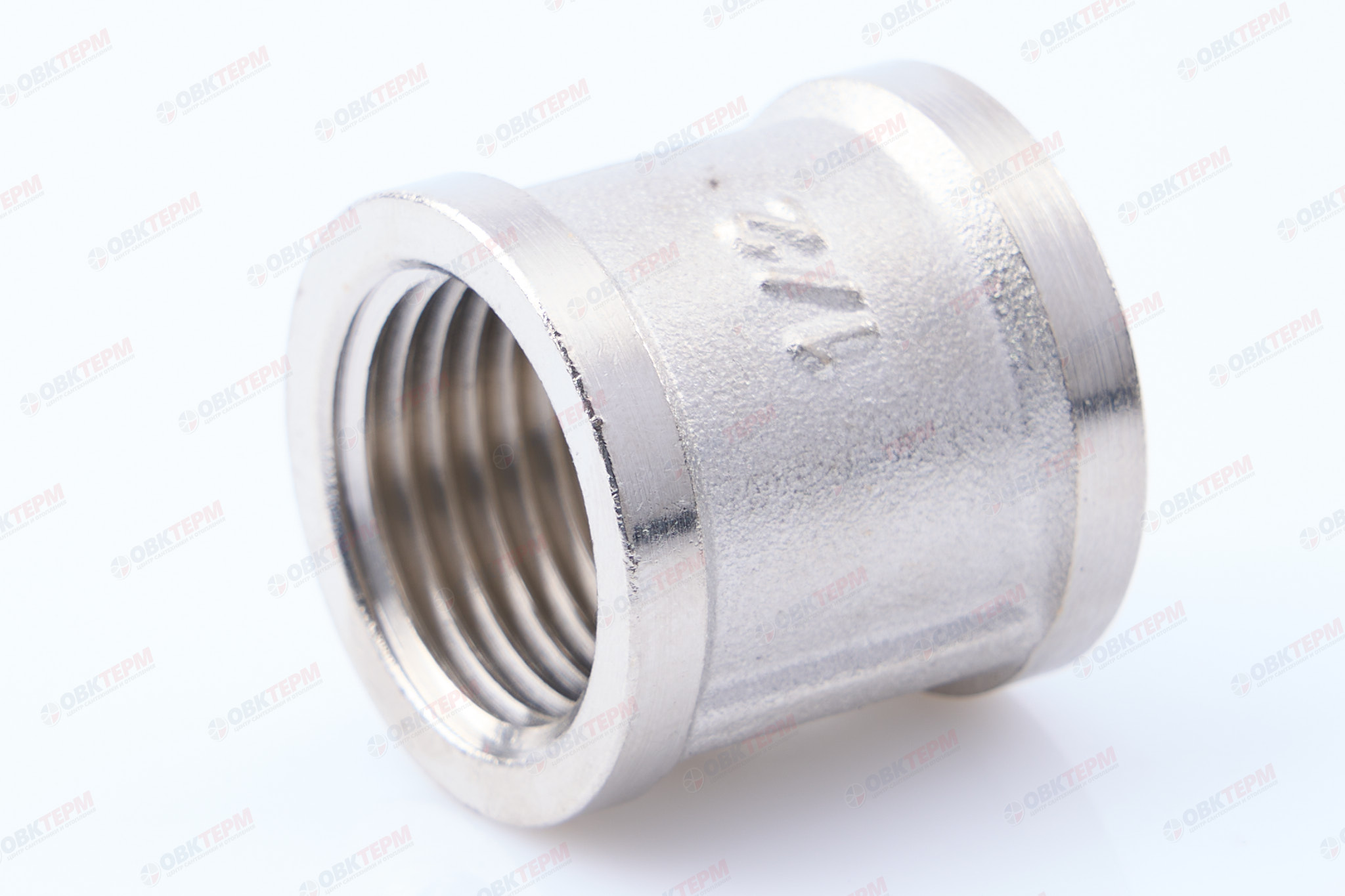 Муфта     1/2"  Никель ZEISSLER                   (200/10) - Изображение №1
