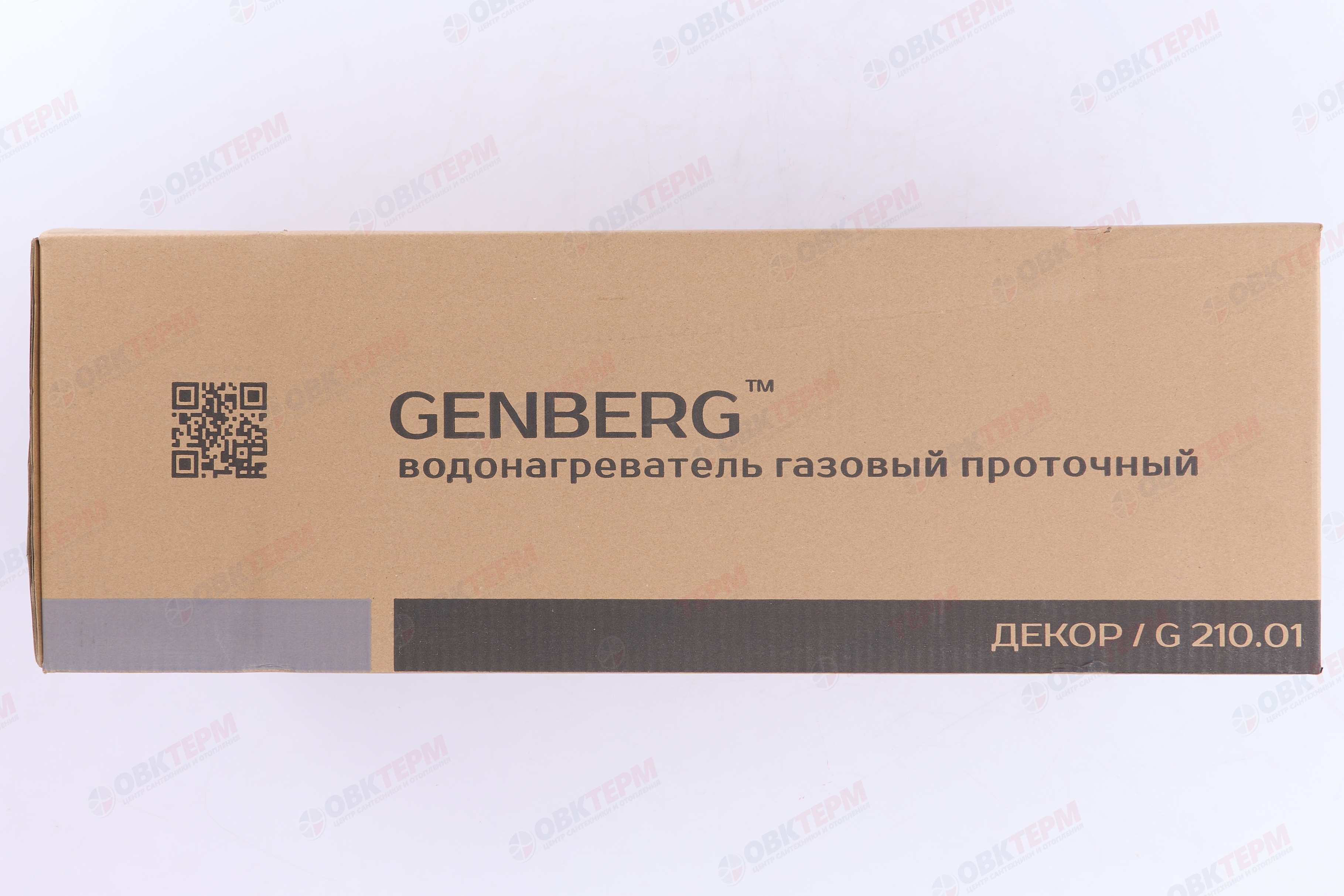 Колонка газовая  GENBERG 210.01 ДЕКОР 10л.ЗЕРКАЛО  (ШxВxГ) (ШxВxГ) 340x590x150 мм - миниатюра №7
