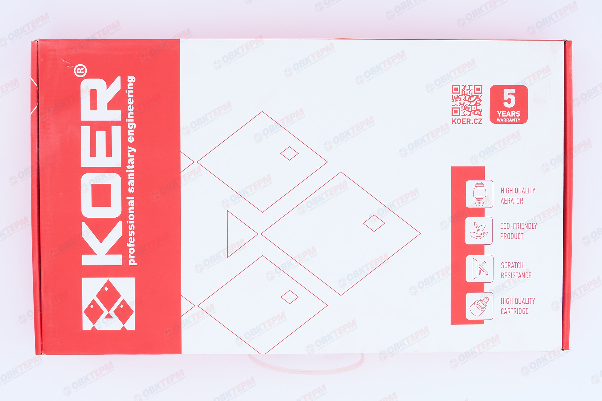 Смеситель д/кухни под ФИЛЬТР KOER KB-72006-07 (Цвет графит+силик.излив черный) (8шт/ящ) - миниатюра №7