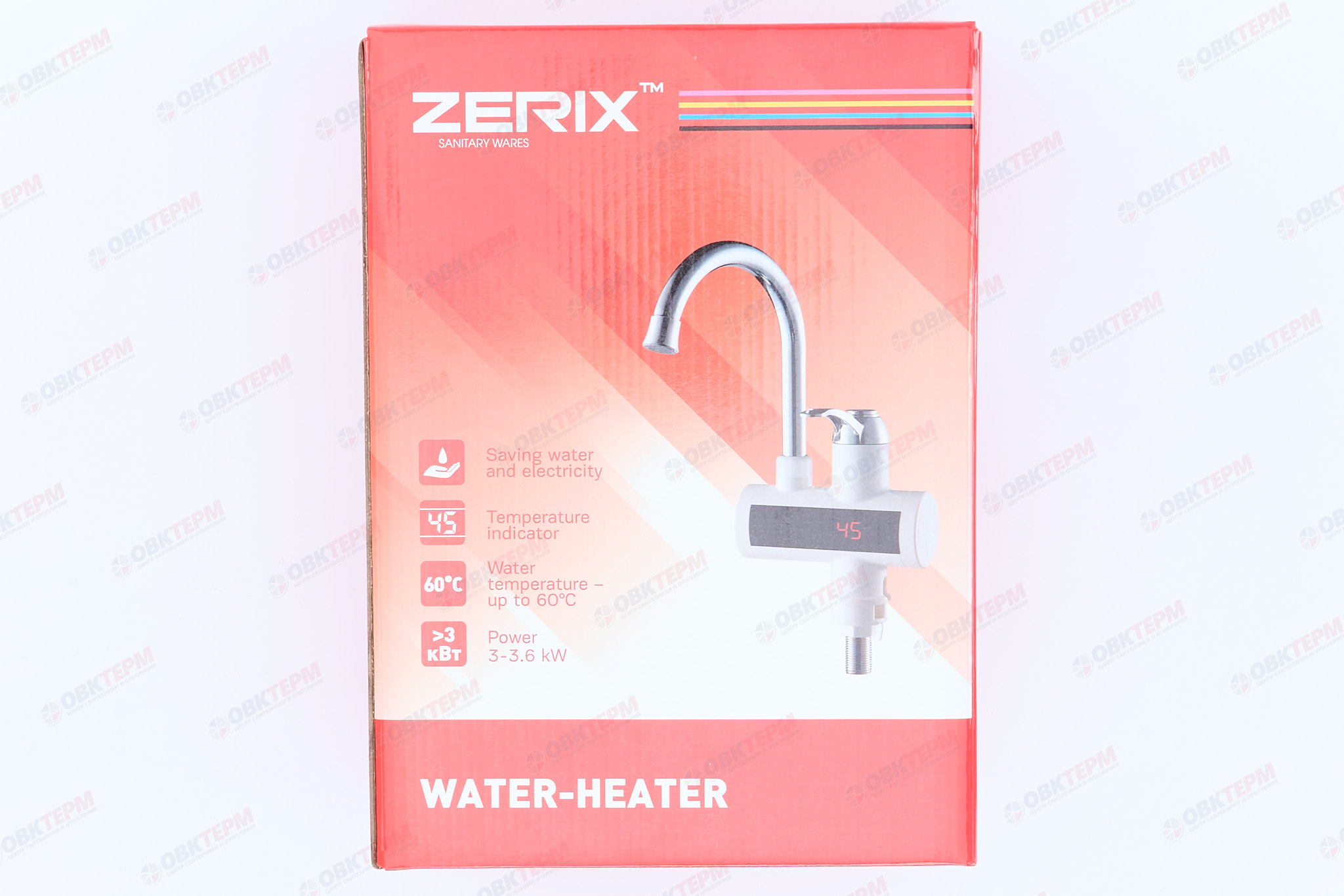 Водонагреватель на мойку ZERIX ELW21-F /рефлектор /3 kW - Изображение №5