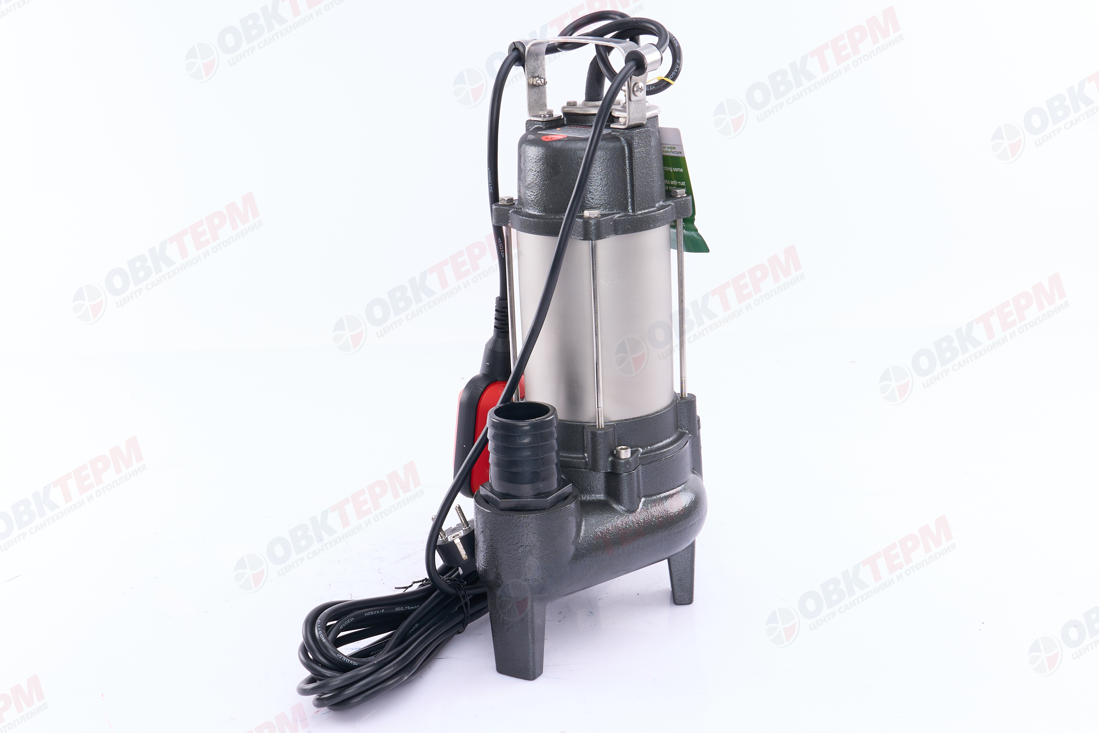 Насос фекальный  WFD 16-6-0.37A  KOER  (370Вт/260л.м./6м, обм.медь) - Изображение №5