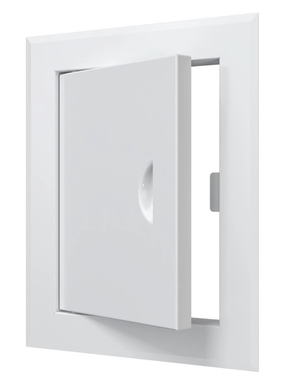 Люк ревизионный EVECS ЛТМп фланец 150*200, ручка магнит 210*260 окраш.сталь Эра - Изображение №2