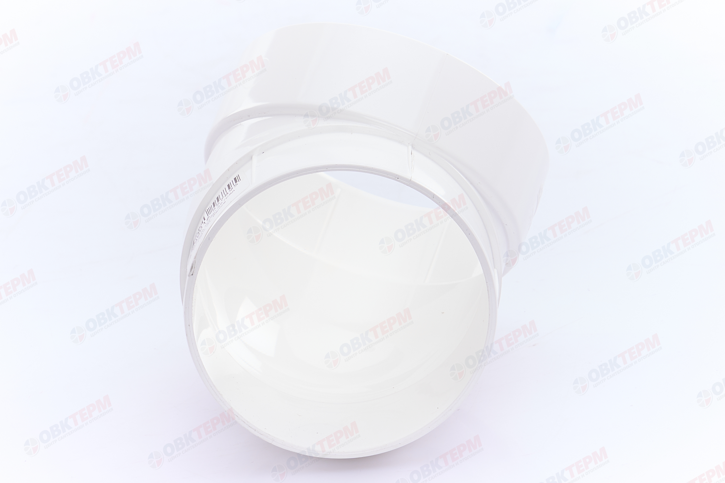 Колено трубы 45 град. ПВХ Grand Line белое (RAL 9003) (уп. 24шт) - миниатюра №7