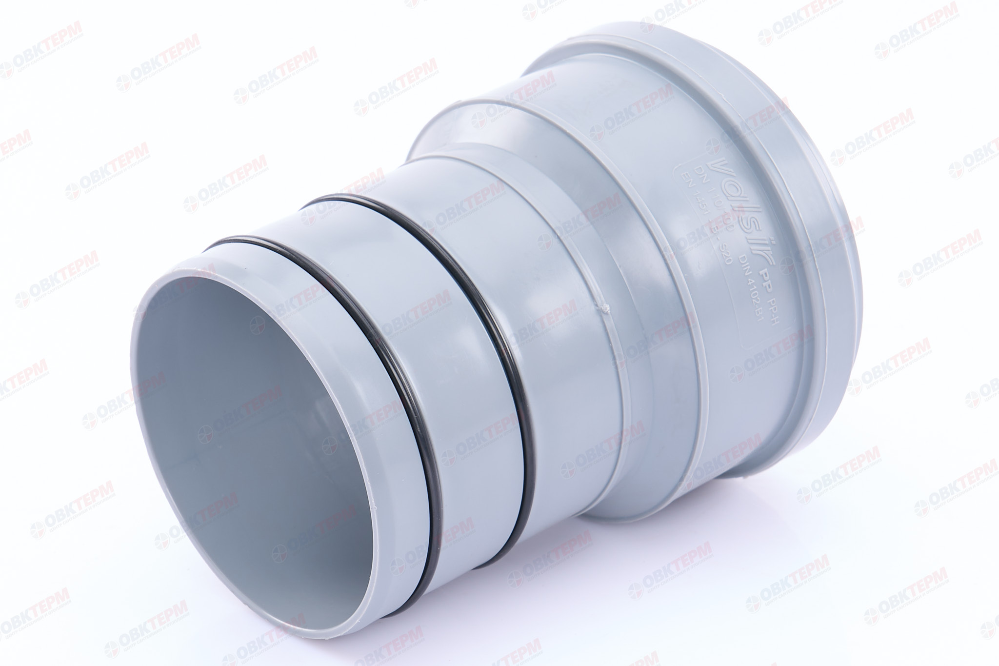 Переход ПП/ПВХ 110/100  Valsir (20 шт./упак.) - Изображение №2