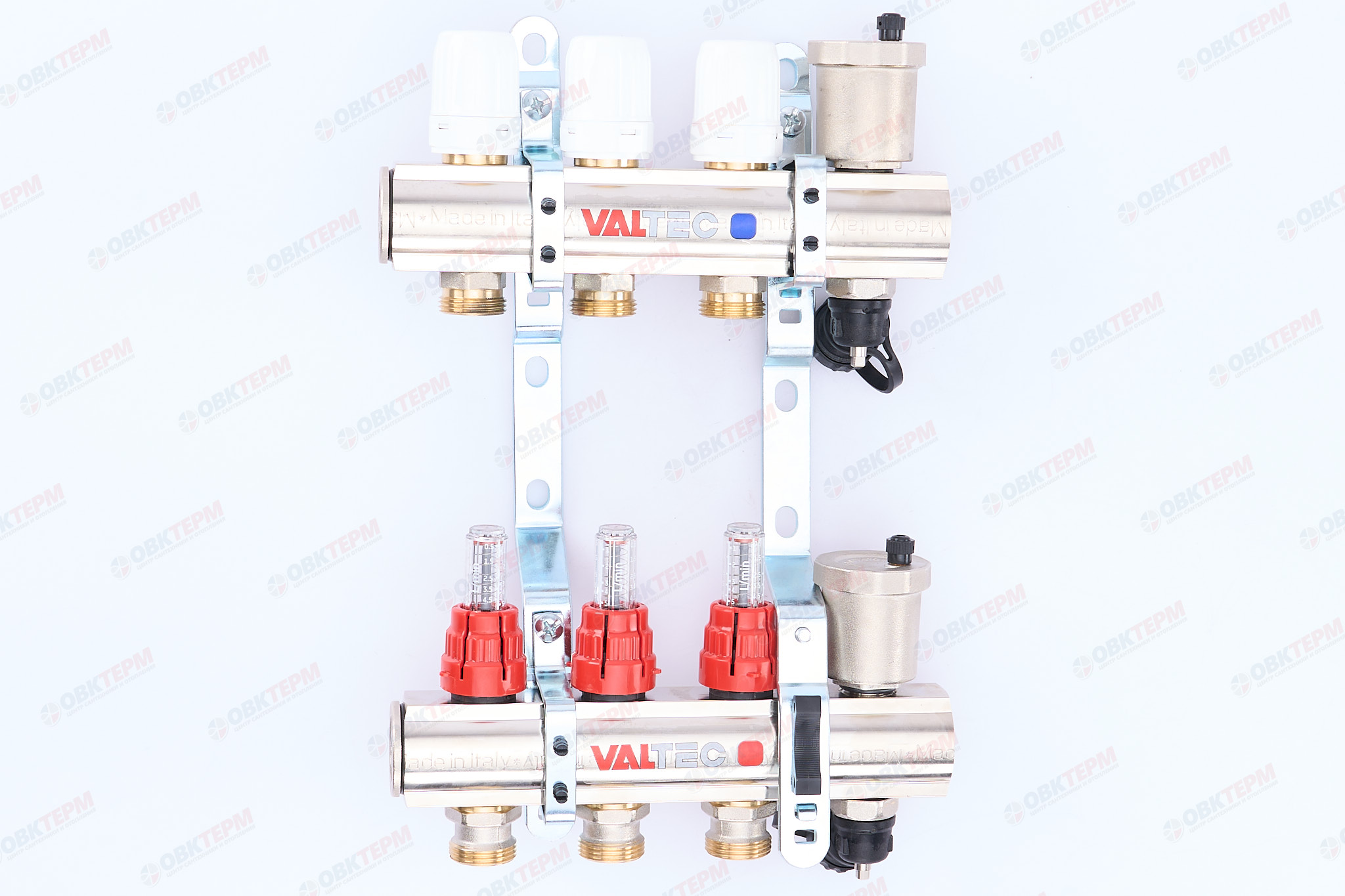 Коллект. группа  Valtec со встр. расход. в сборе  1*3 вых. Еврок.3/4 - миниатюра №2