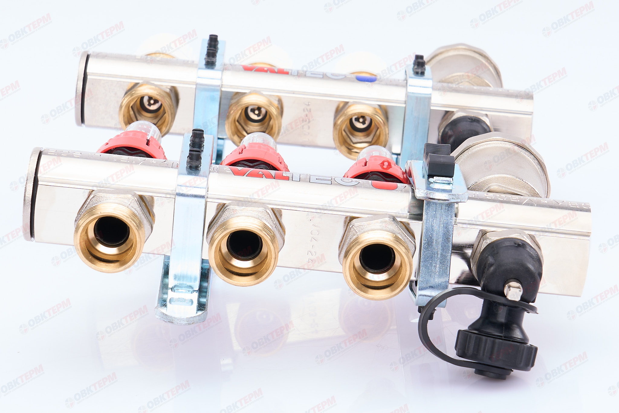 Коллект. группа  Valtec со встр. расход. в сборе  1*3 вых. Еврок.3/4 - миниатюра №6