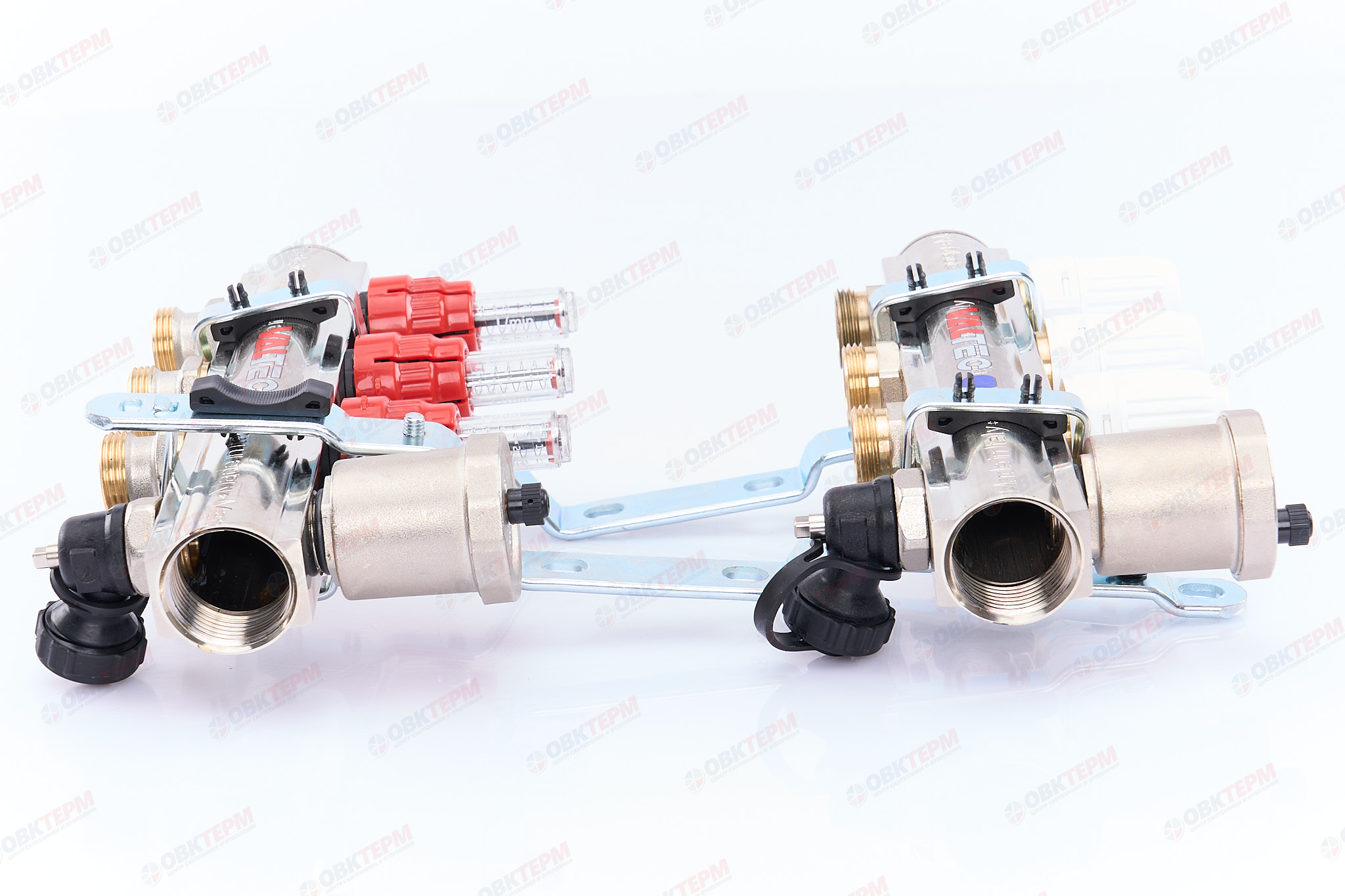 Коллект. группа  Valtec со встр. расход. в сборе  1*3 вых. Еврок.3/4 - миниатюра №7