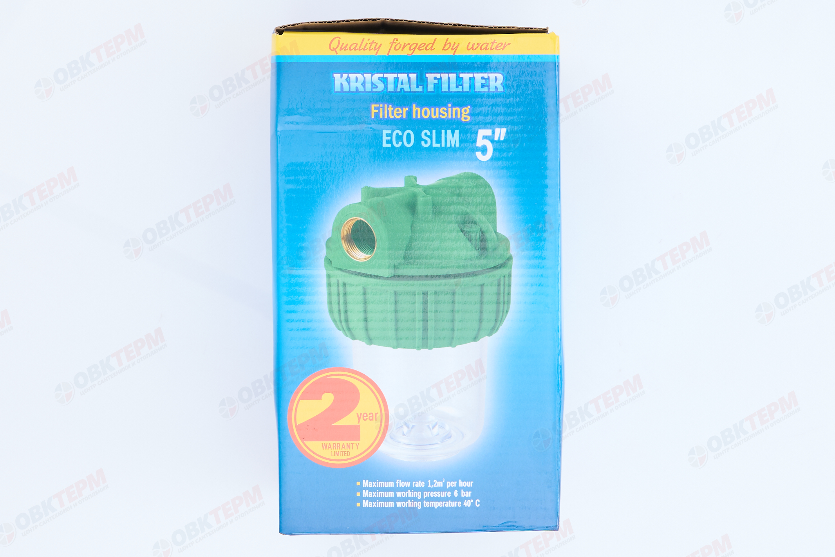 Kristal Filter  Фильтр-колба ECO SlimLine 5"  3-х комп.    1/2" - миниатюра №8