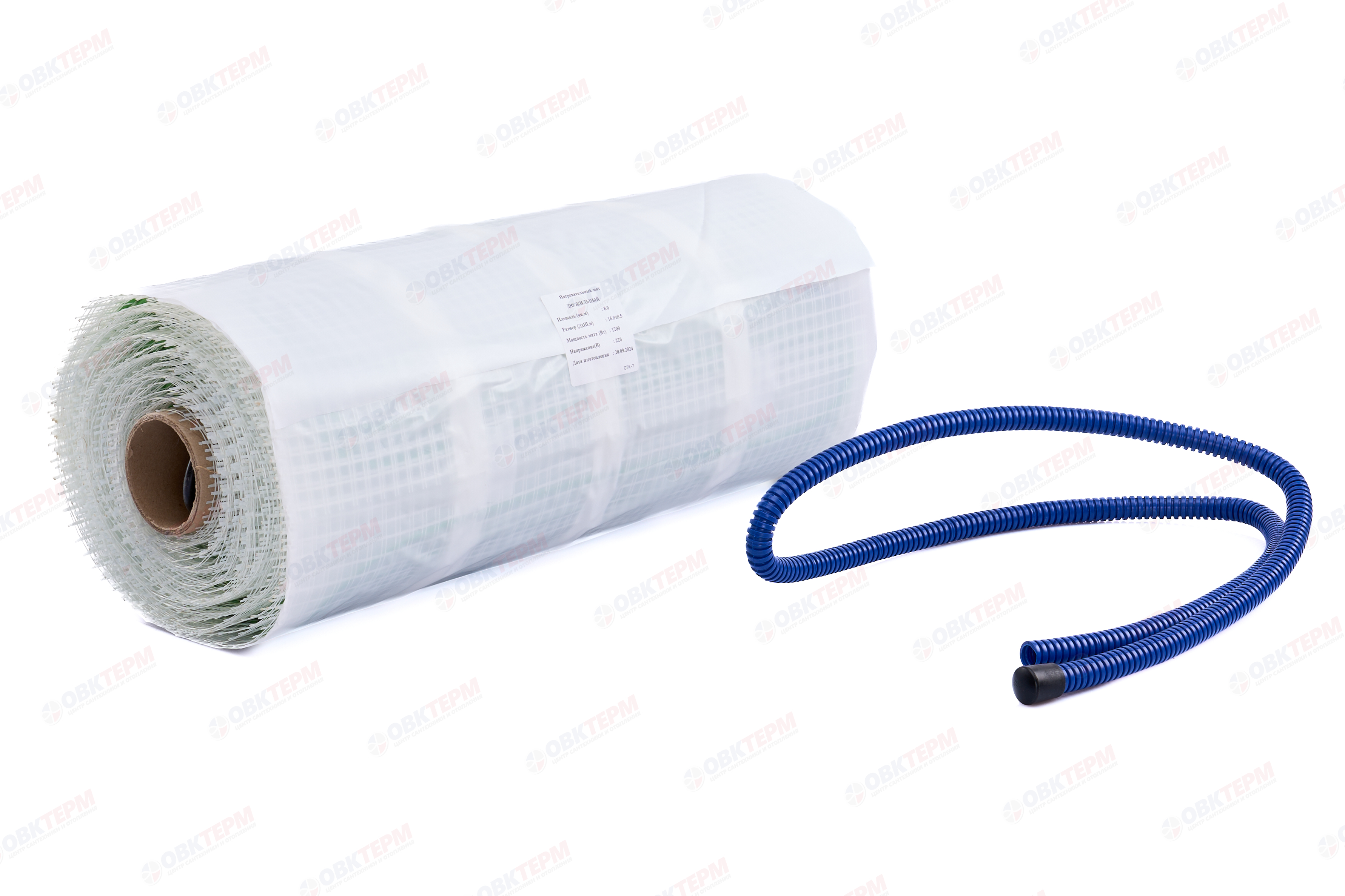 Нагревательный мат Грейка  8 м2 (0,5х16,0м) 1200 Вт. - Изображение №2