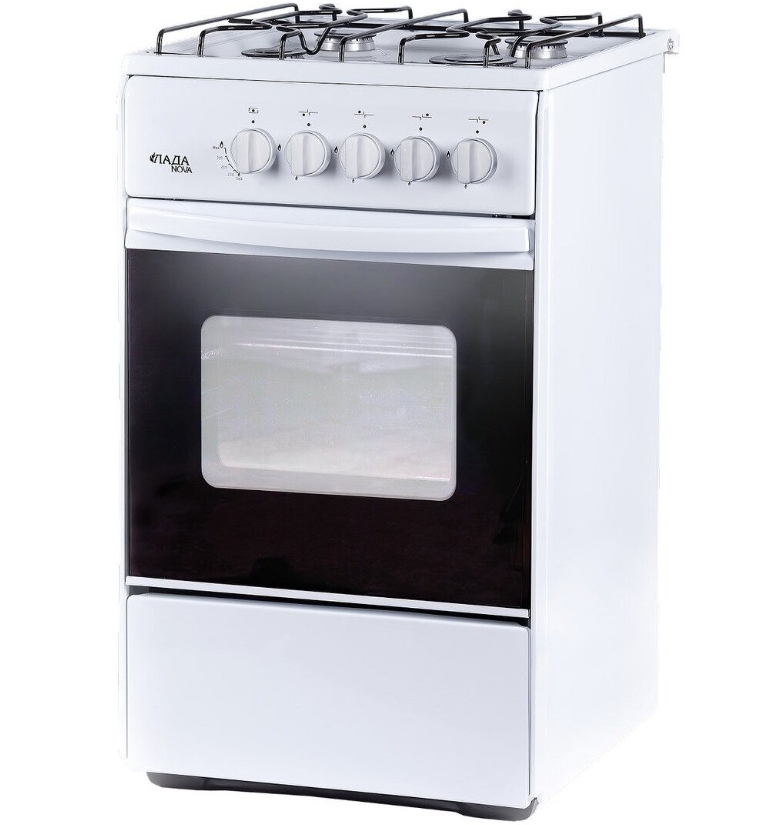 Плита бытовая газовая Лада Nova RG 24042 W - Изображение №1