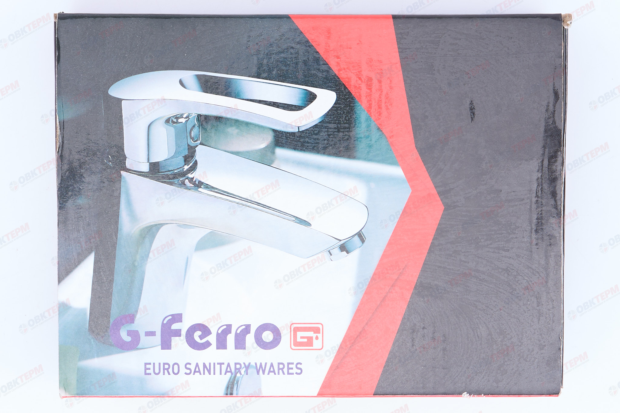 Смеситель д/умывальника G-FERRO MARS 001  (Ø40, шпилька)  (10 шт/ящ) - миниатюра №6