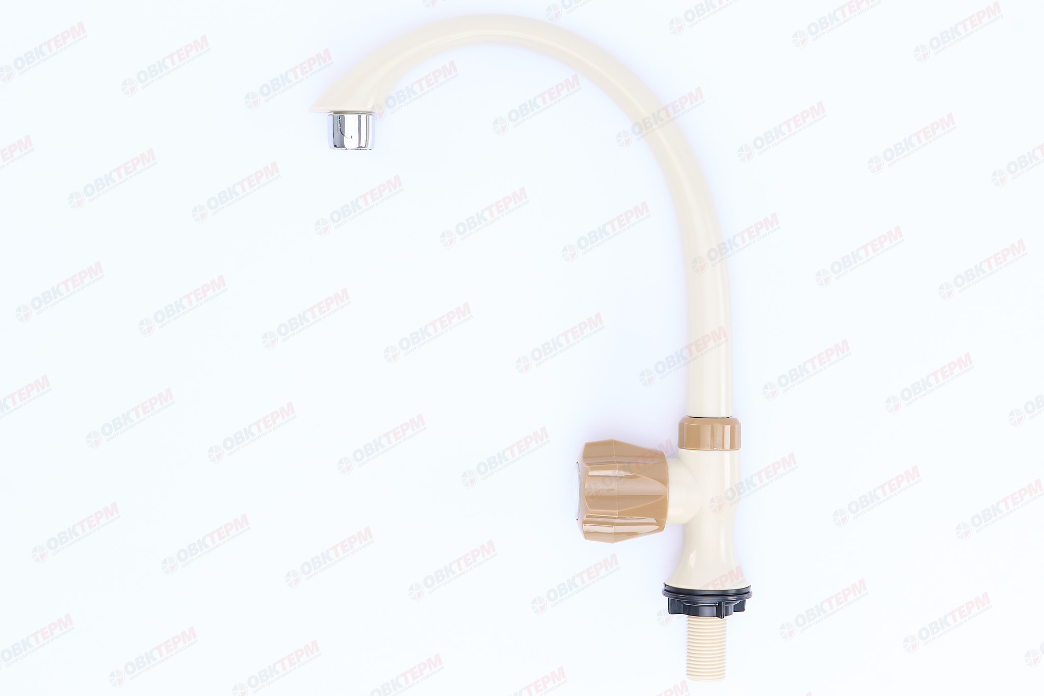 Смеситель моно BRIMIX 607 бежевый /для холодной воды /ABS-пластик - миниатюра №6