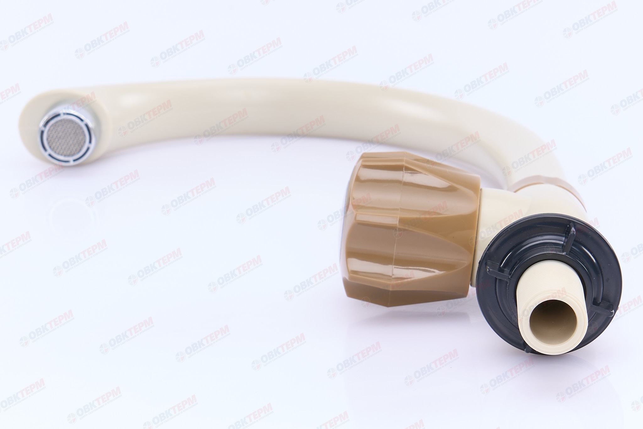 Смеситель моно BRIMIX 607 бежевый /для холодной воды /ABS-пластик - миниатюра №8