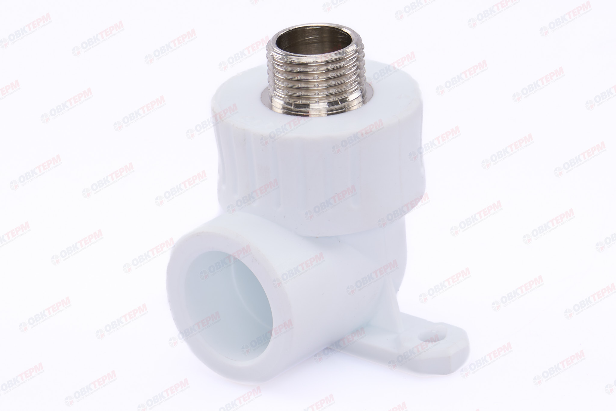 Угол монтажный  25 * 1/2"Н   БЕЛЫЙ PP-R   (RTP)          (60/20) - Изображение №2