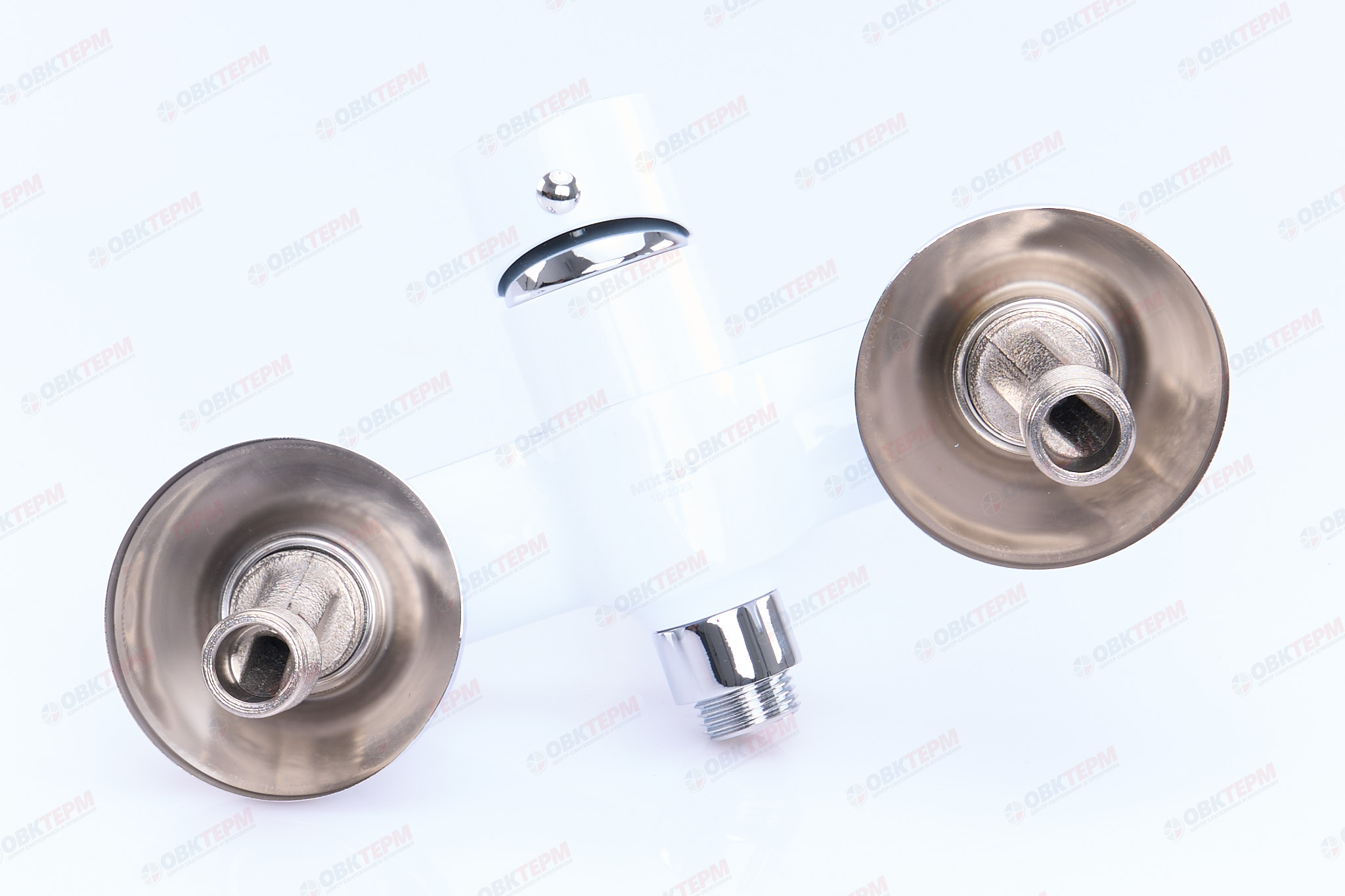 Смеситель д/ванны корот. MIXXUS PREMIUM EDEM 009 Ø35 WHITE (8 шт/ящ) - миниатюра №4