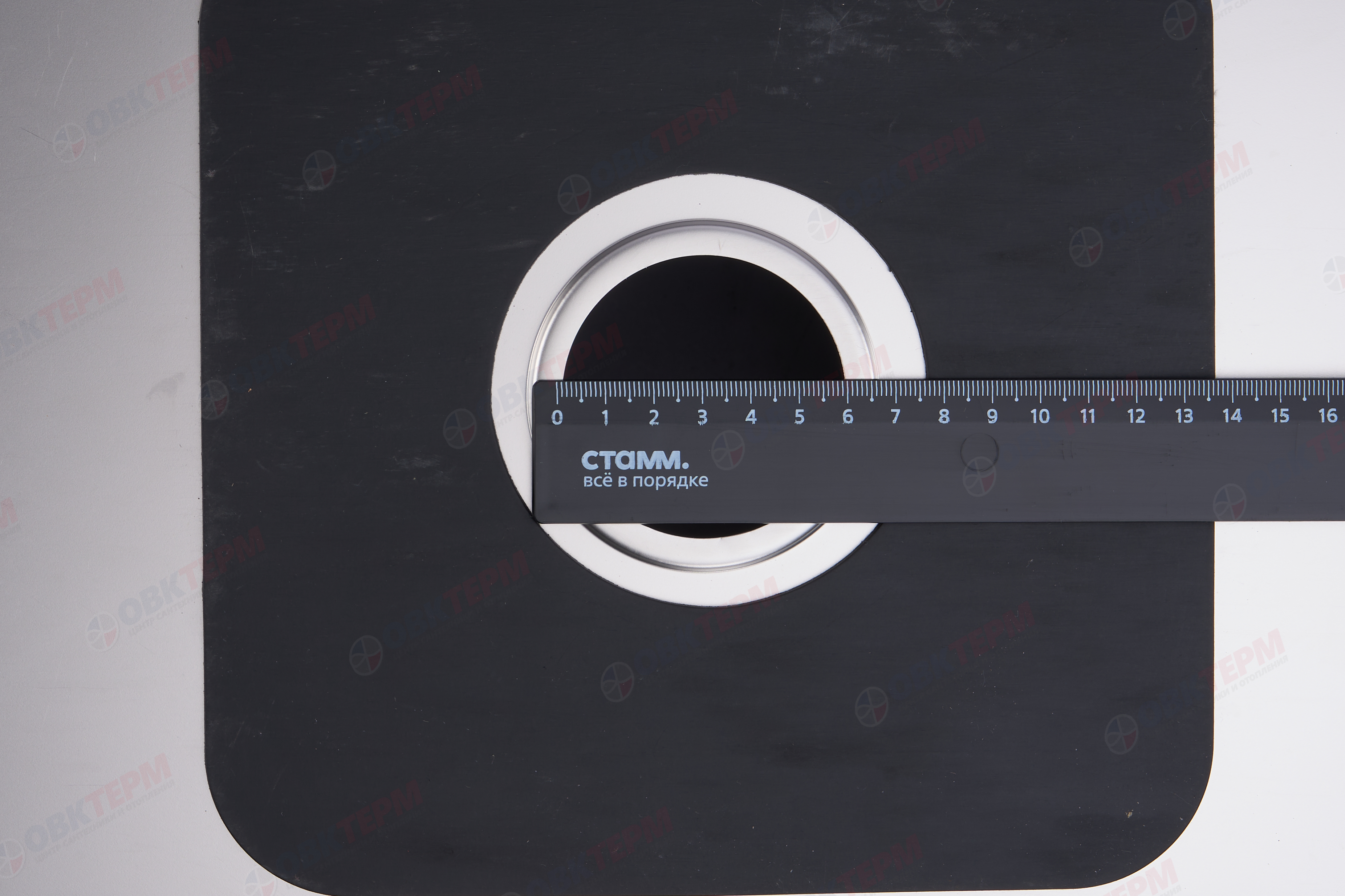 ZERIX мойка Z8050L-04-160E (SATIN) НАКЛАДНАЯ / без сифона (10шт/ящ) - миниатюра №10