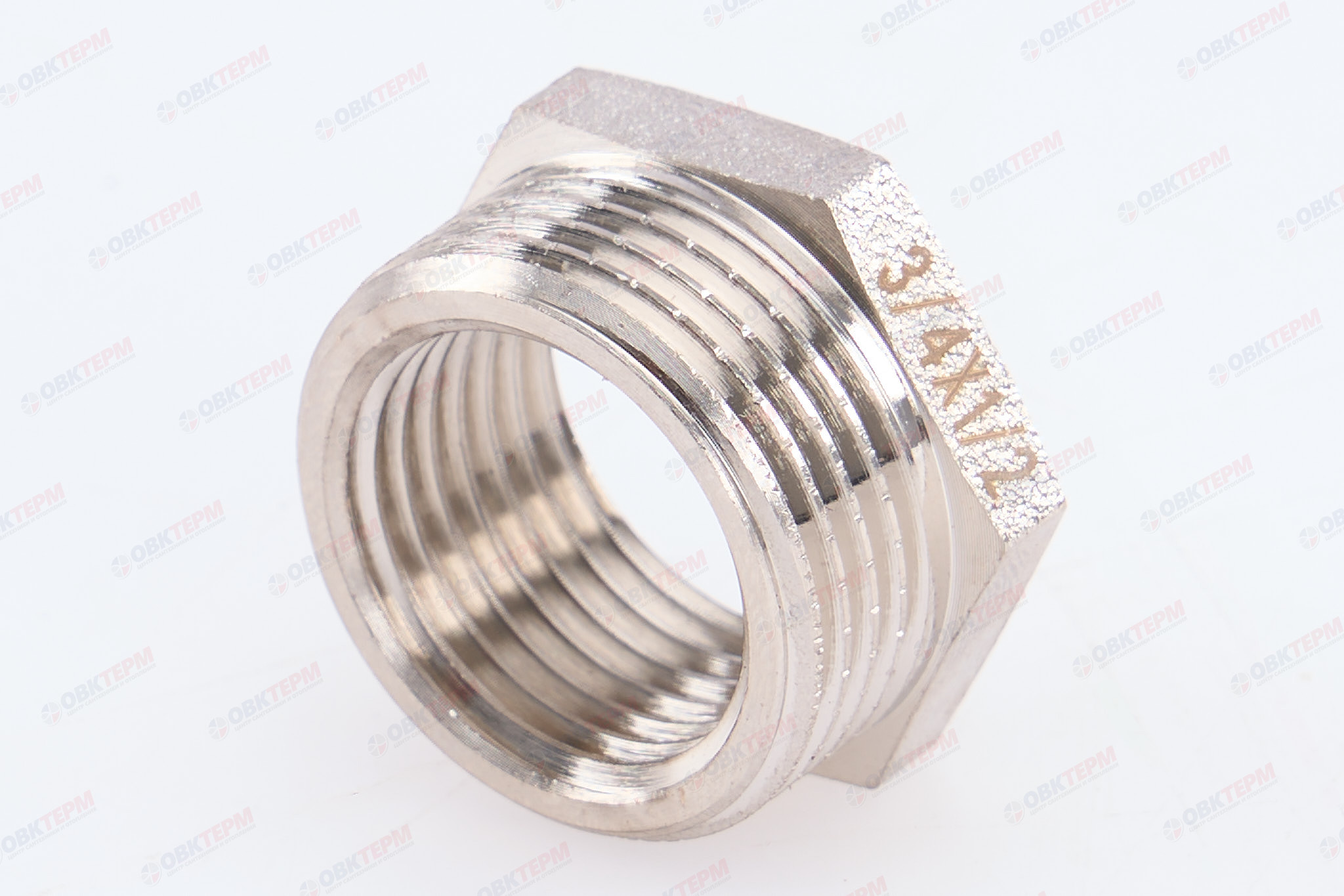 Футорка    3/4" - 1/2"   Никель NOLF Classic F0608-N                   (720) - изображение №1
