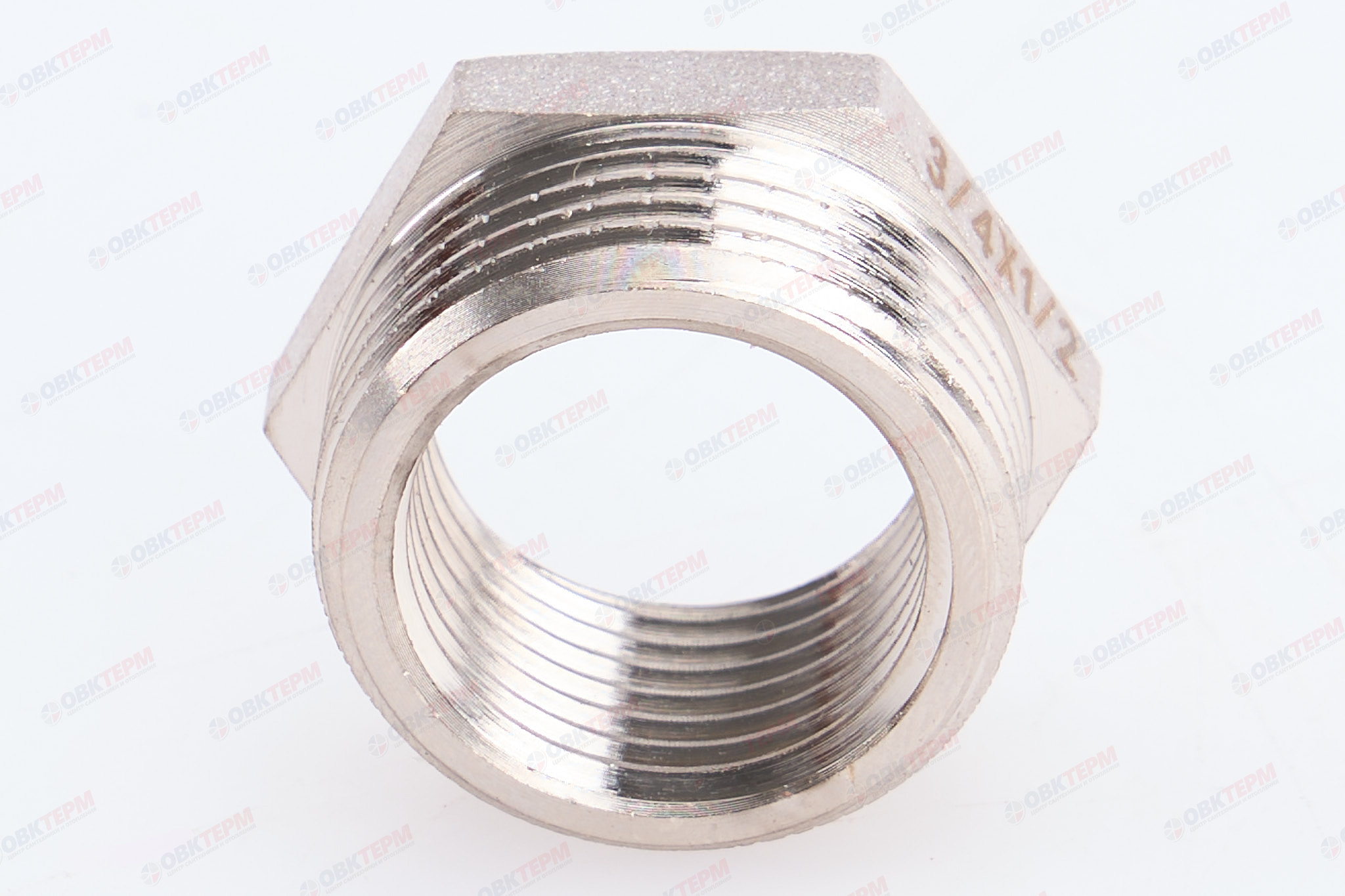 Футорка    3/4" - 1/2"   Никель NOLF Classic F0608-N                   (720) - миниатюра №4
