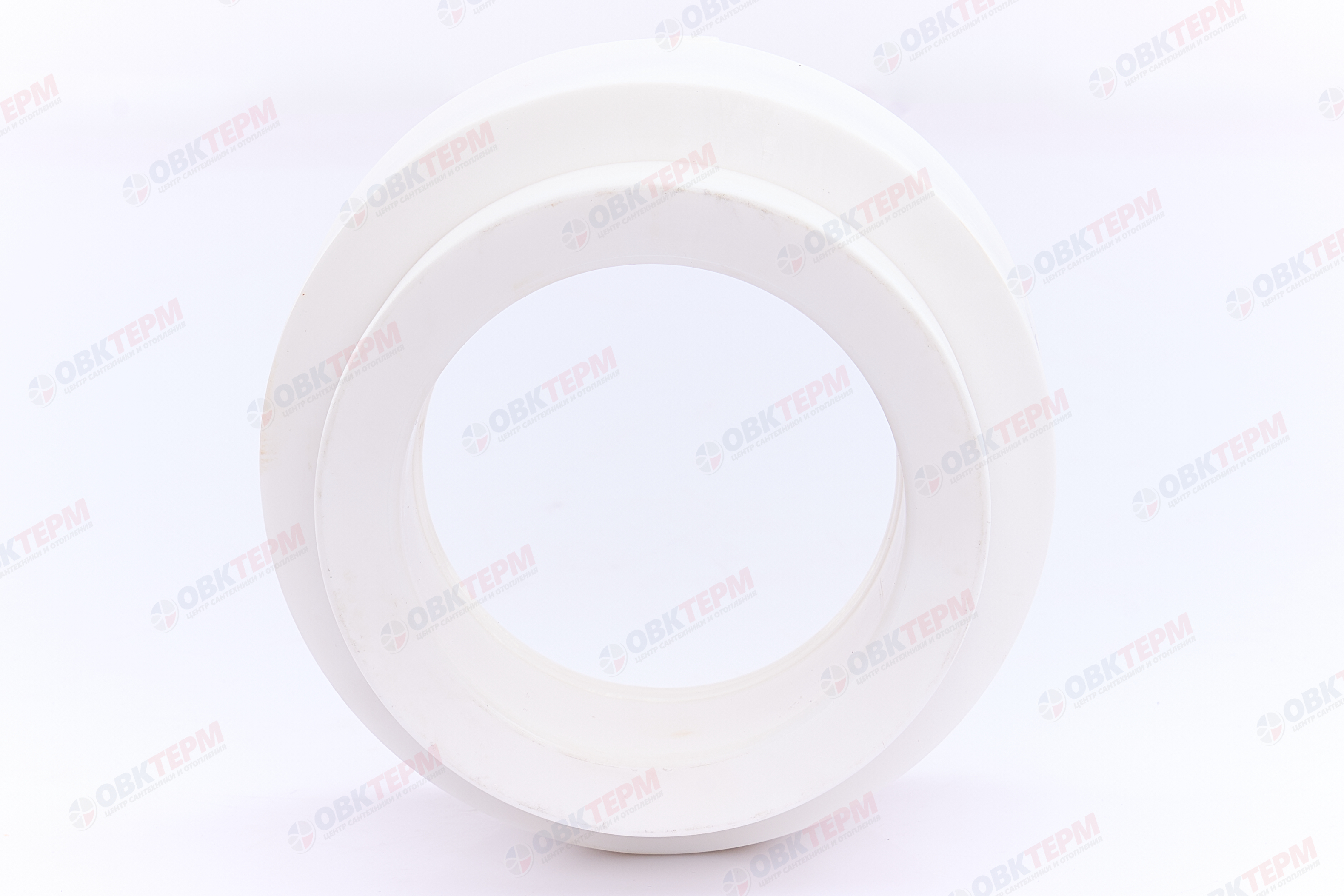 Муфта переход.  ВВ 110*90   БЕЛАЯ PP-R   (RTP)    (15/1) - миниатюра №2