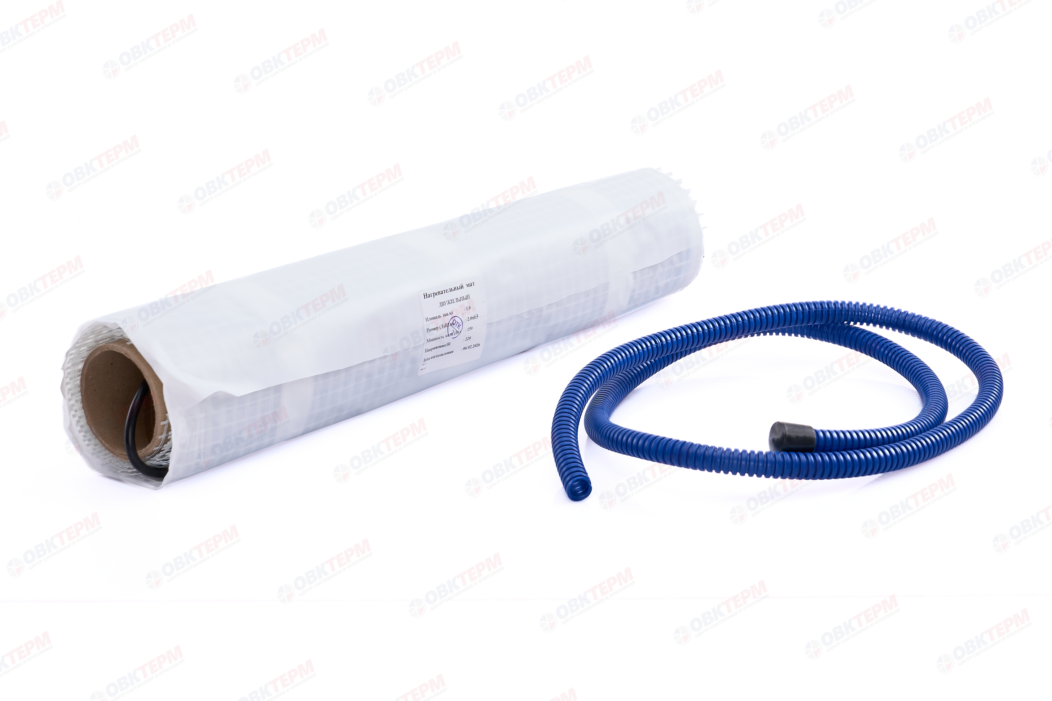 Нагревательный мат Грейка  1 м2 (0,5х2,0м) 150 Вт. - Изображение №3