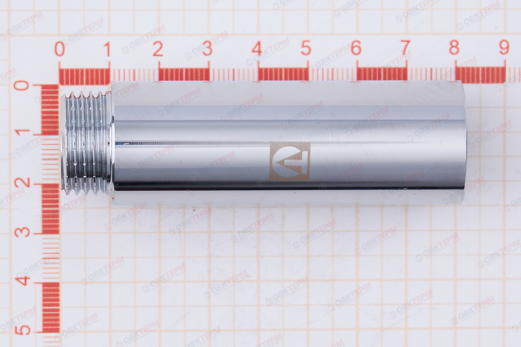 Удлинитель     1/2" вн *70 мм     хром (Valtec)   (/10шт) - миниатюра №6