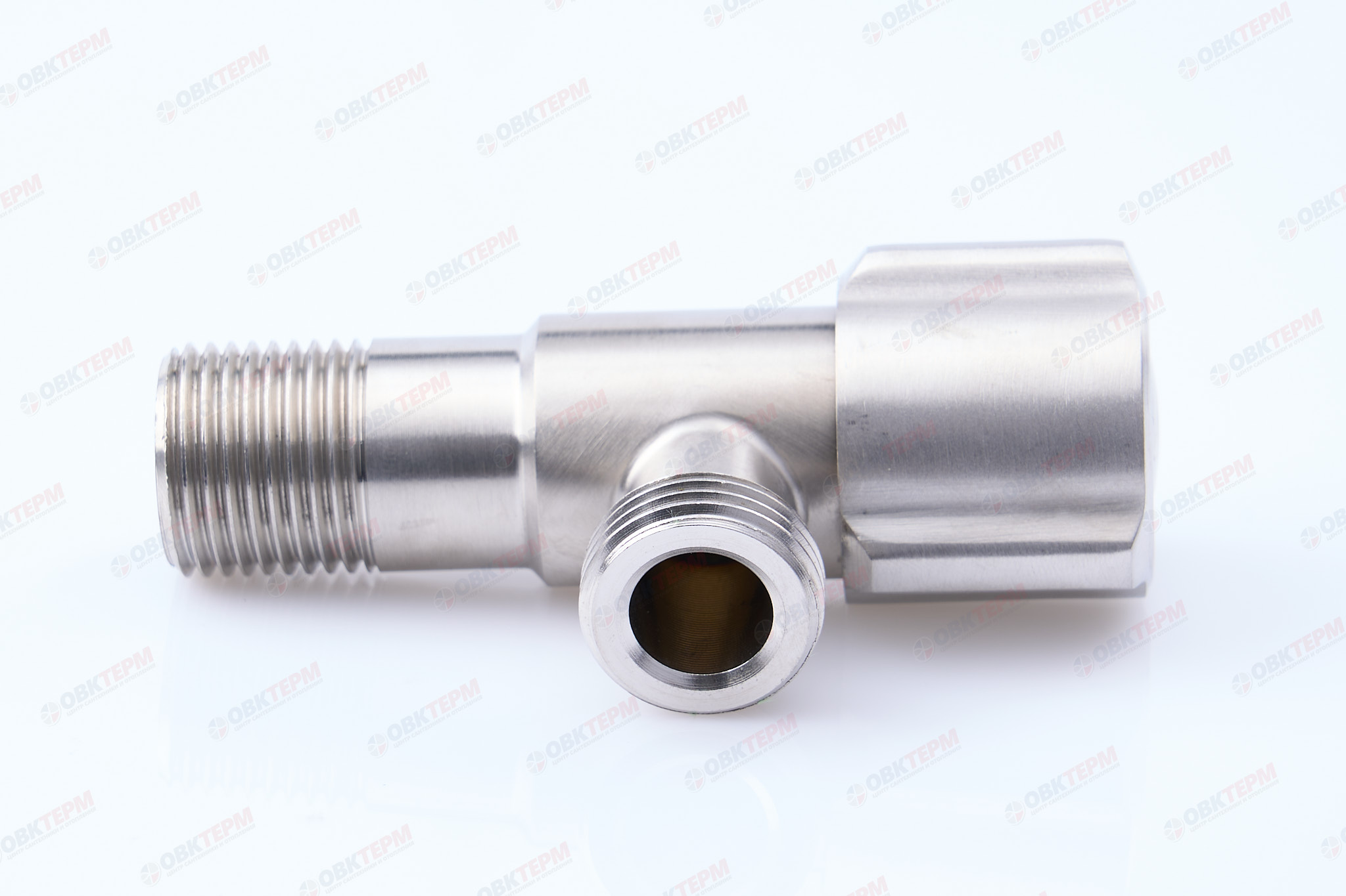 Кран для подкл. с/т приборов       TIM      1/2" - 1/2", НЕРЖ.     (60/1) - Изображение №5