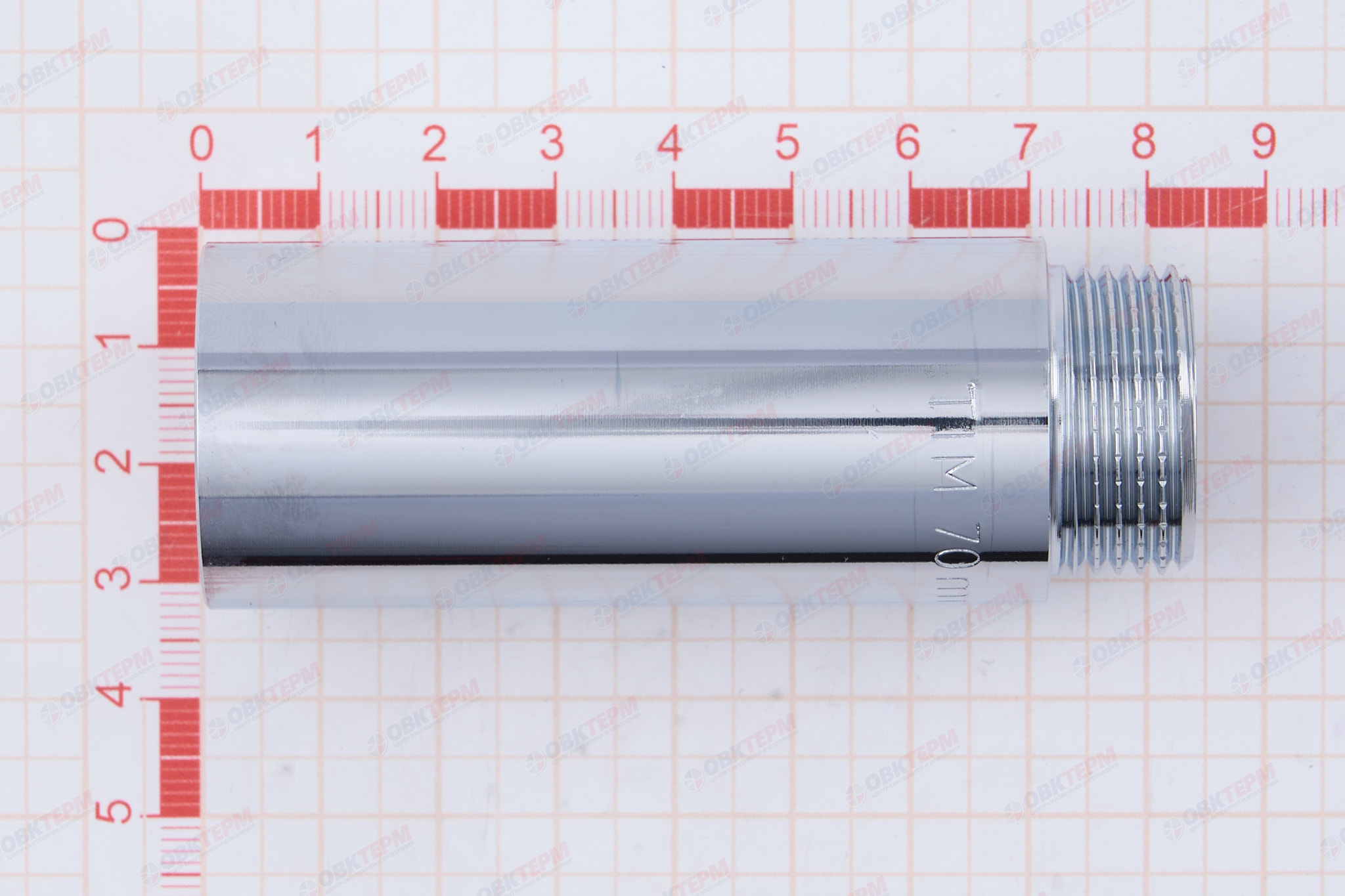 Удлинитель    3/4" , 70 мм,   Хром   (5шт) - миниатюра №6