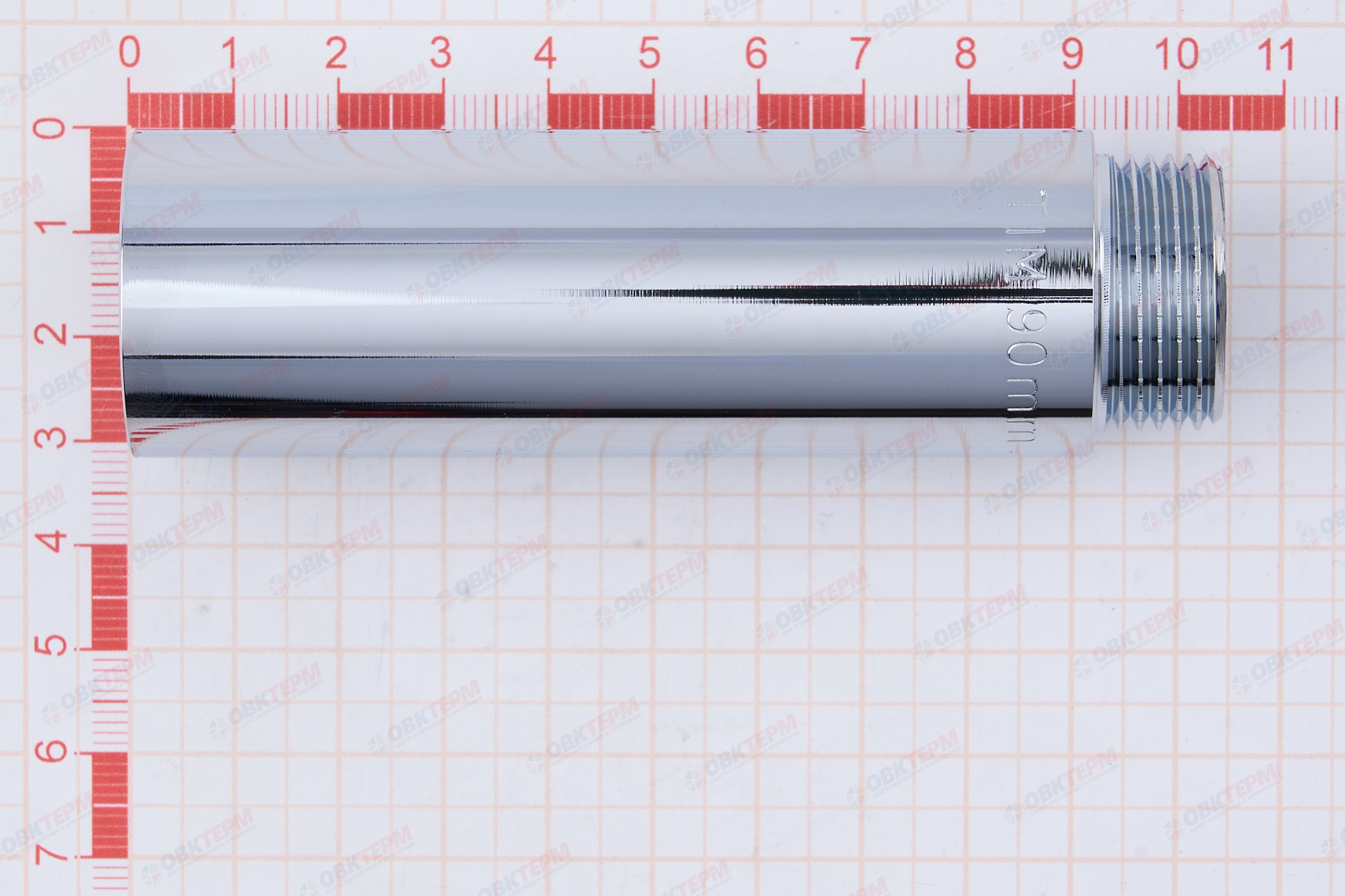 Удлинитель    3/4" , 90 мм,   Хром - миниатюра №6