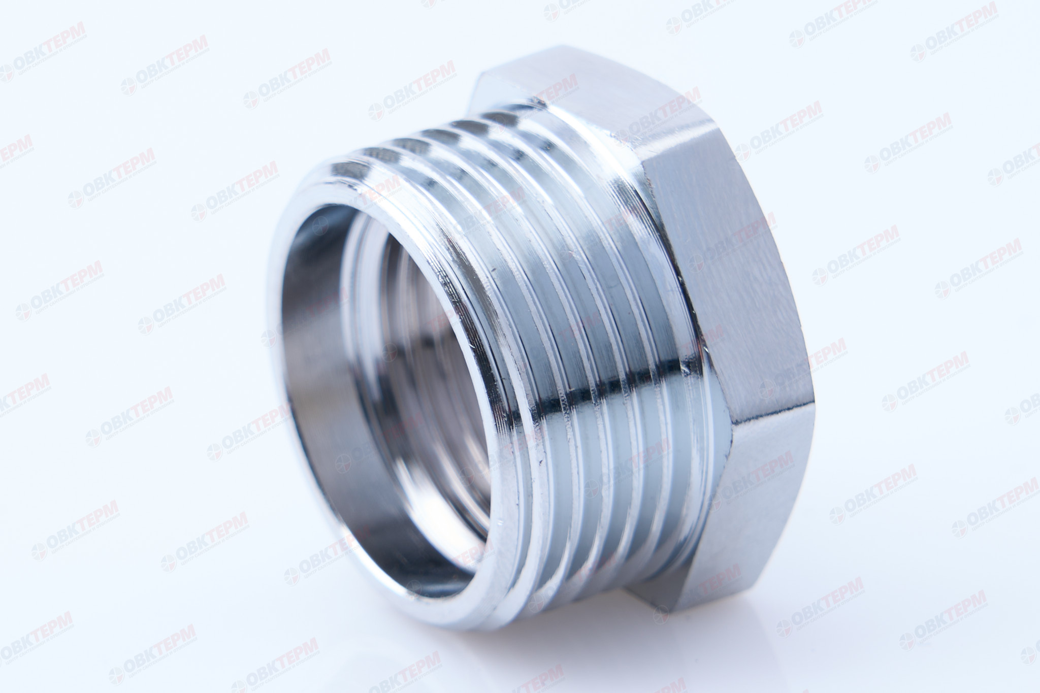 Футорка  3/4" х 1/2"   Хром  TIM   (40шт) - Изображение №1